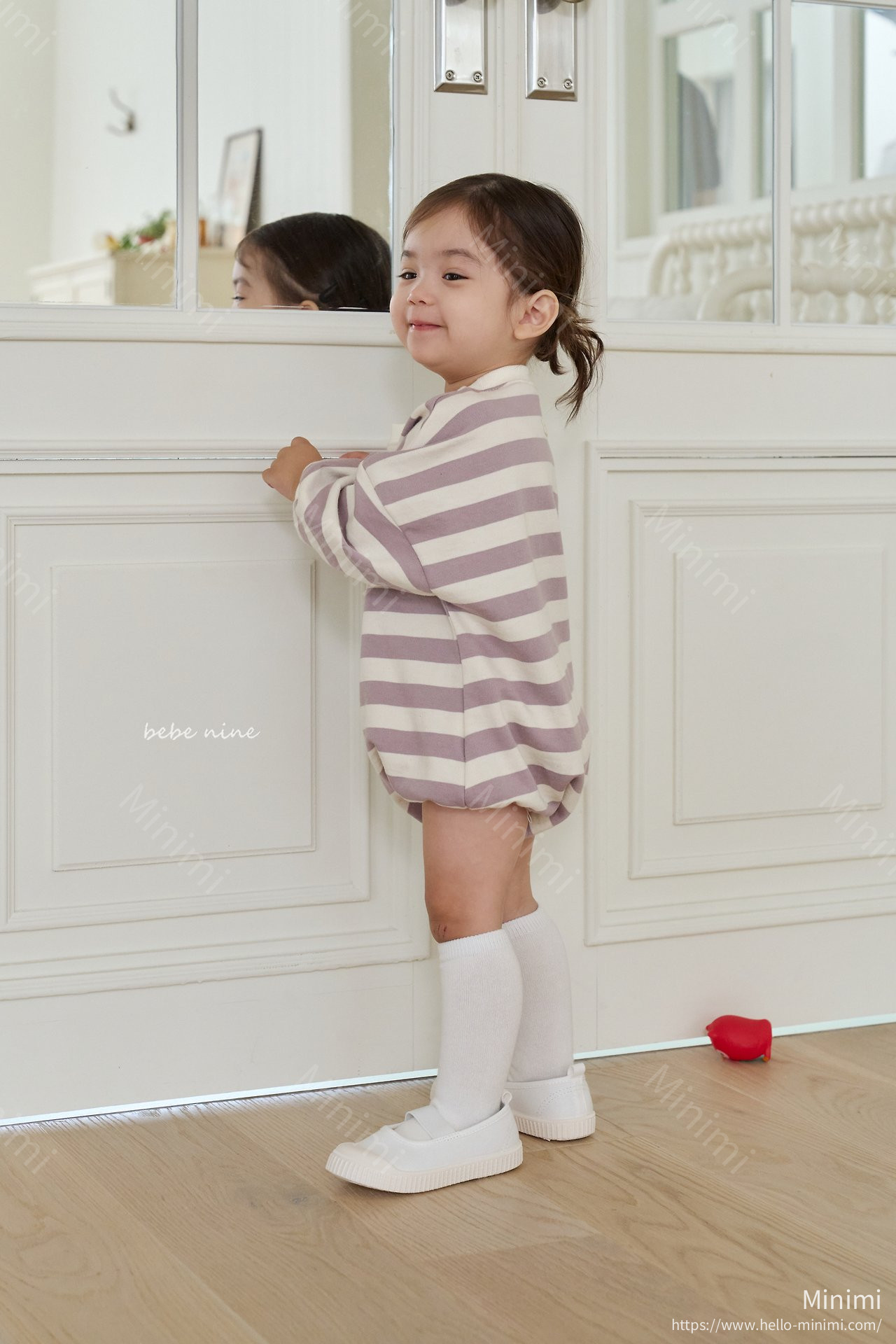 bebe nine Nine Soft Knee Socks 細節圖 9