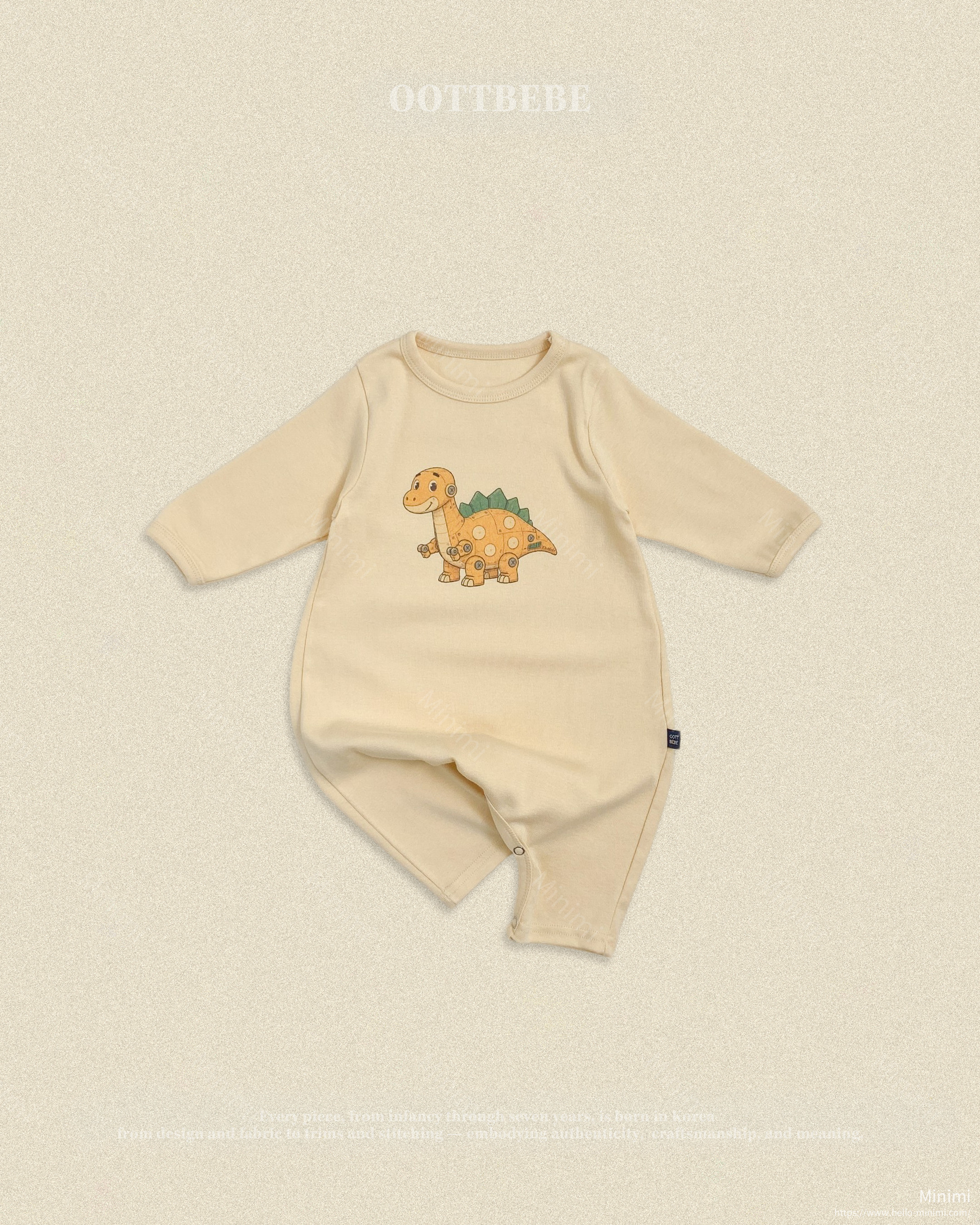 oott bebe Robot Dinosaur Full Bodysuit 細節圖 8