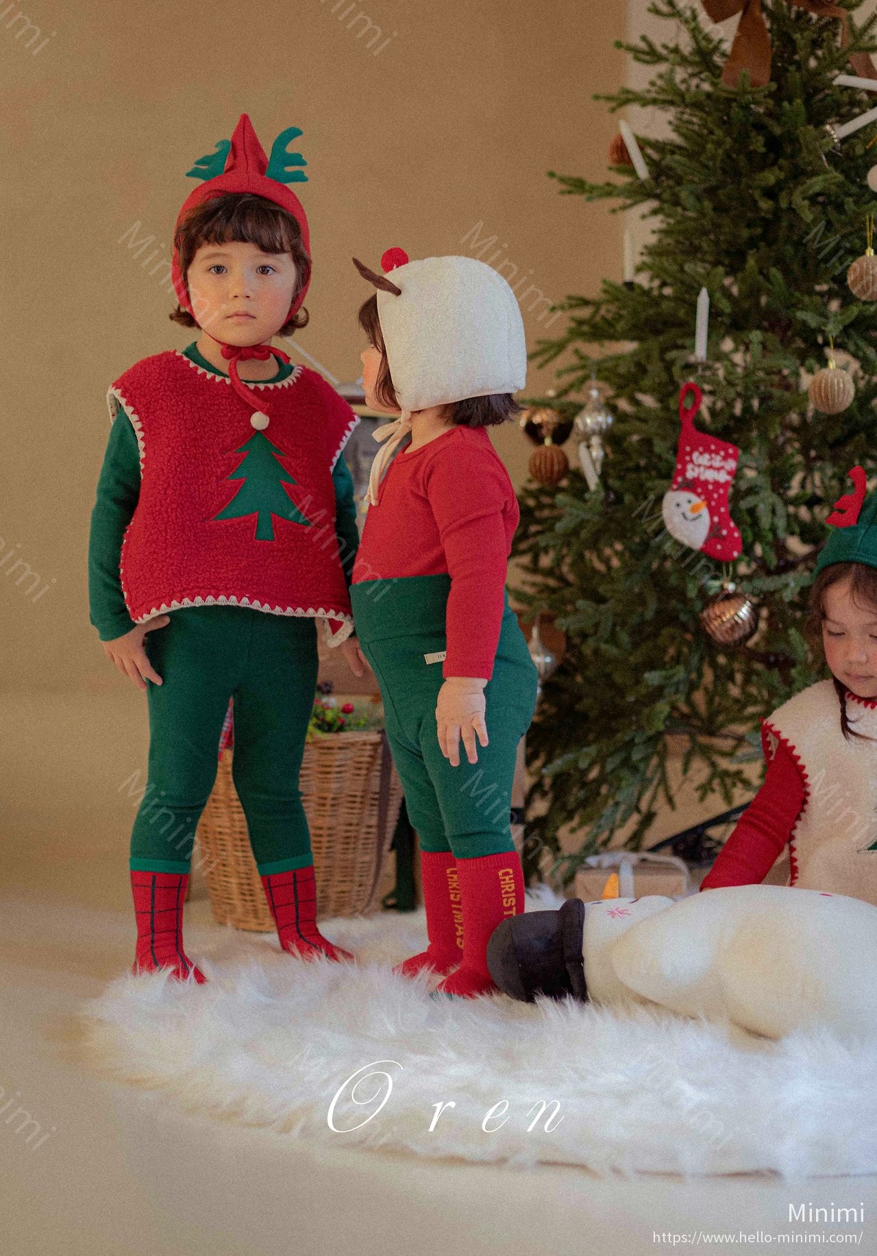 Oren Santa Socks 5-Piece Set 細節圖 7
