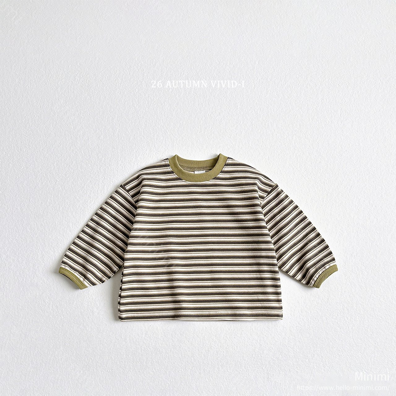VIVID-I Color Block Multi Stripe T-shirt 細節圖 2