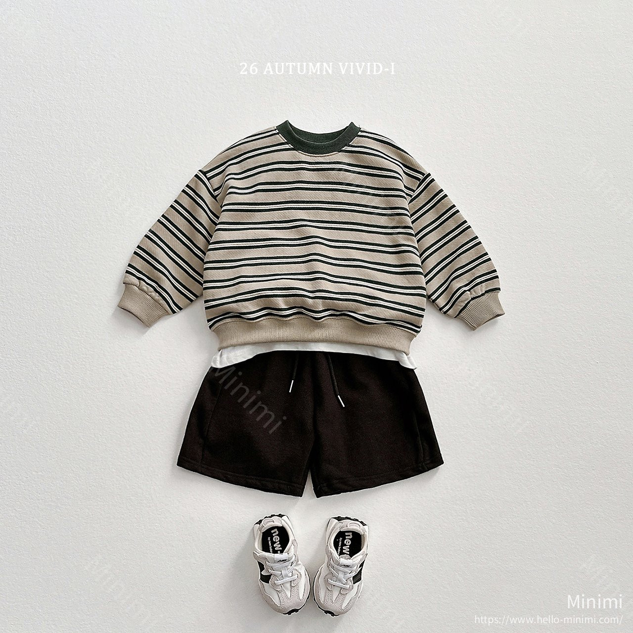 VIVID-I Multi Color Block Stripe Sweatshirt 細節圖 13