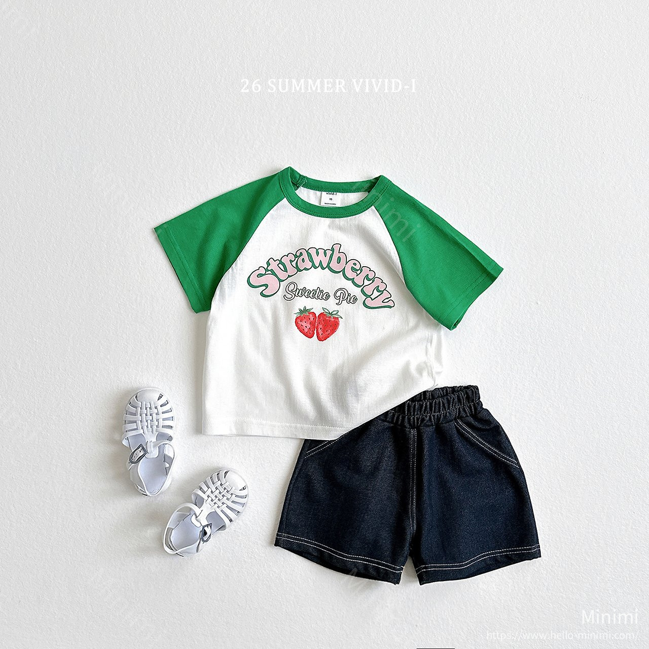 VIVID-I Span Denim Shorts 細節圖 14