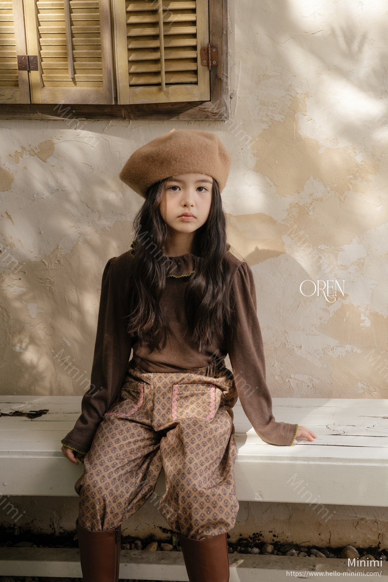 Oren Kids Wool Beret 細節圖 1