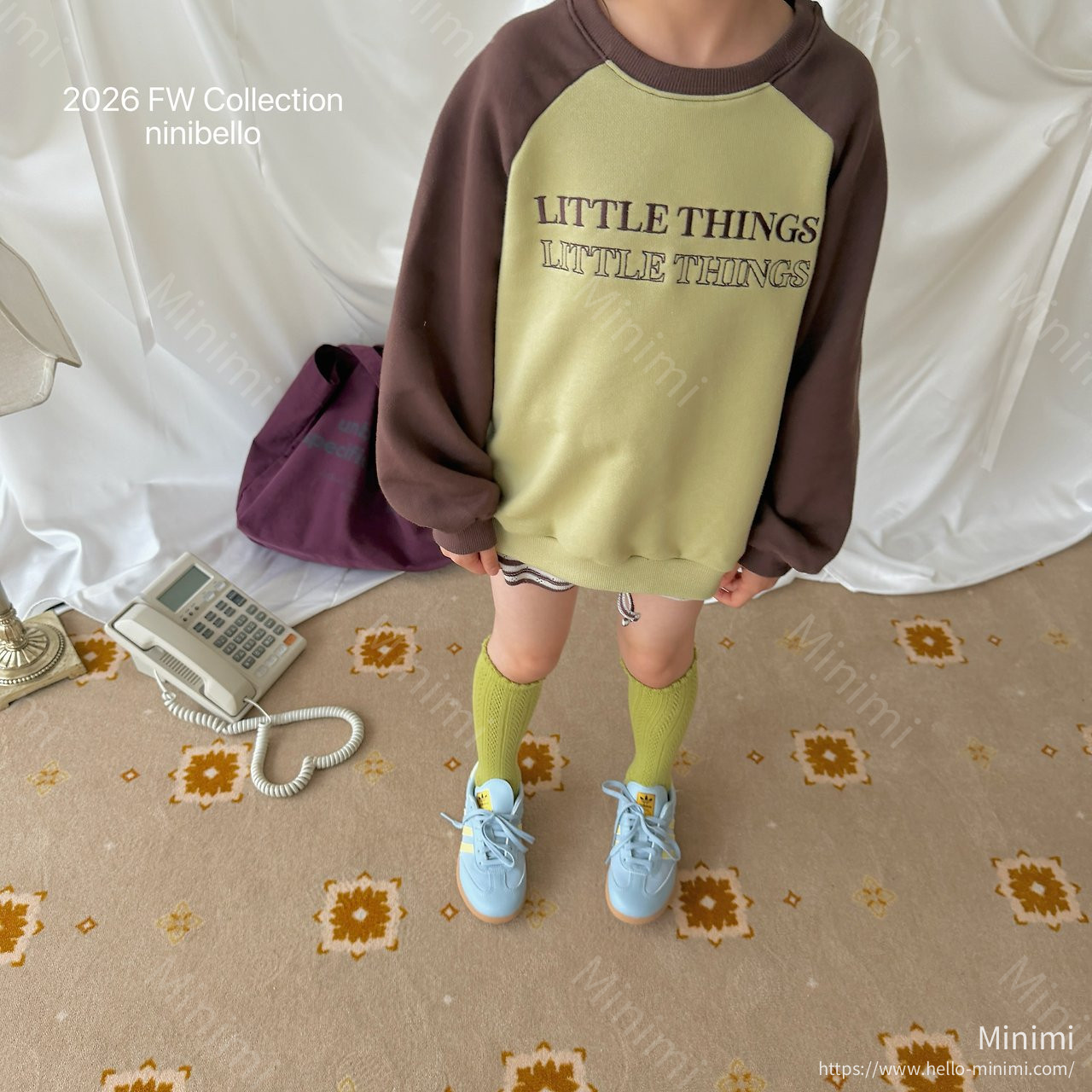 ninibello Little Raglan Sweatshirt 細節圖 17