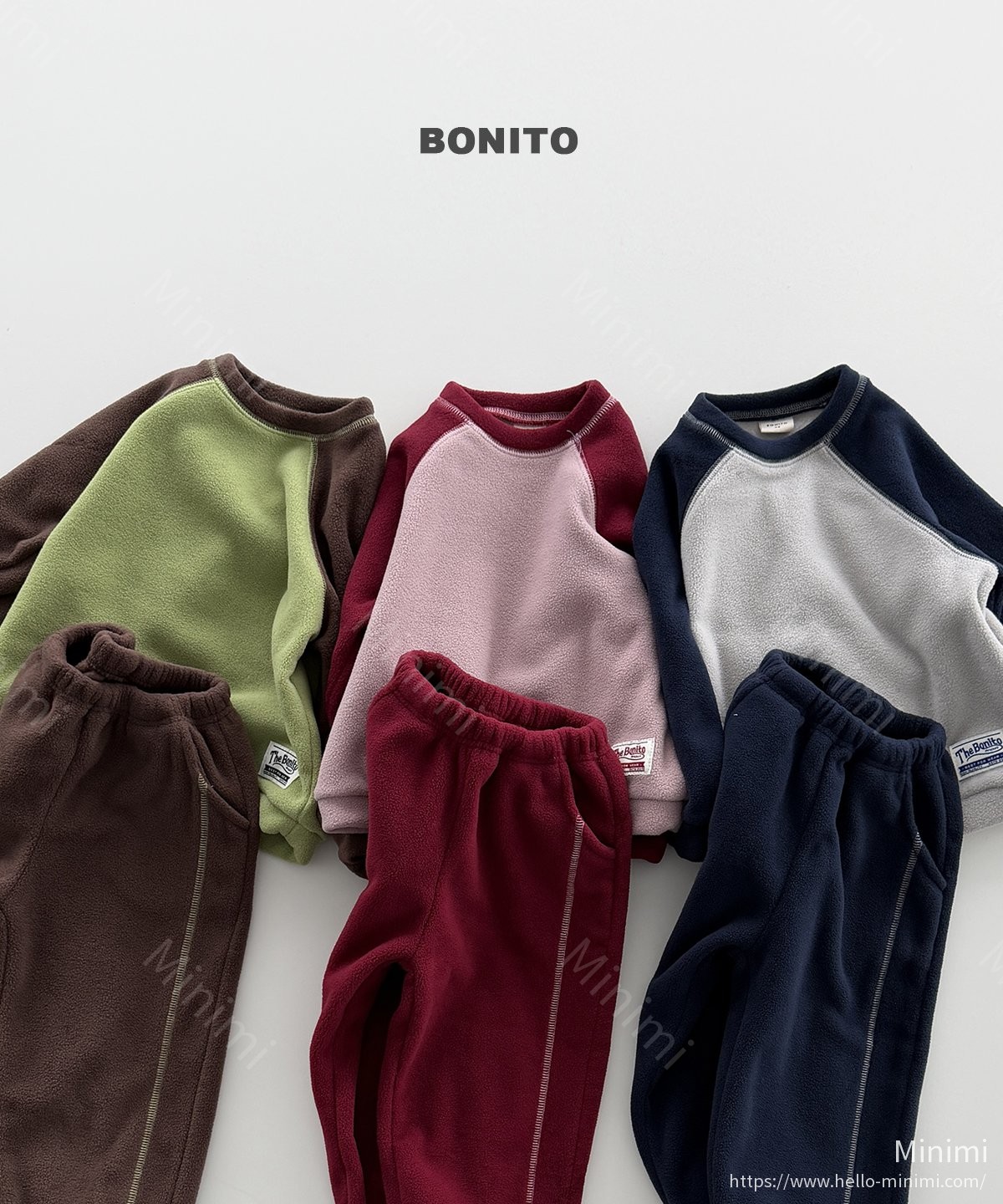 BONITO Two-Tone Raglan Set 細節圖 2