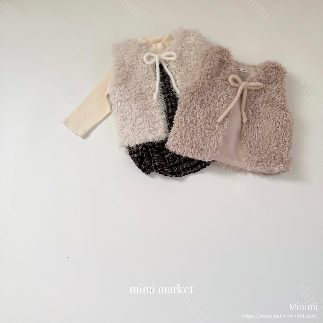 mimi-market Nixie Vest 細節圖 4
