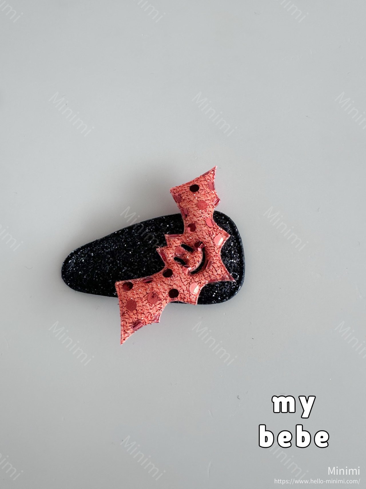 my_bébé Halloween Bat Hairpin Set 細節圖 5