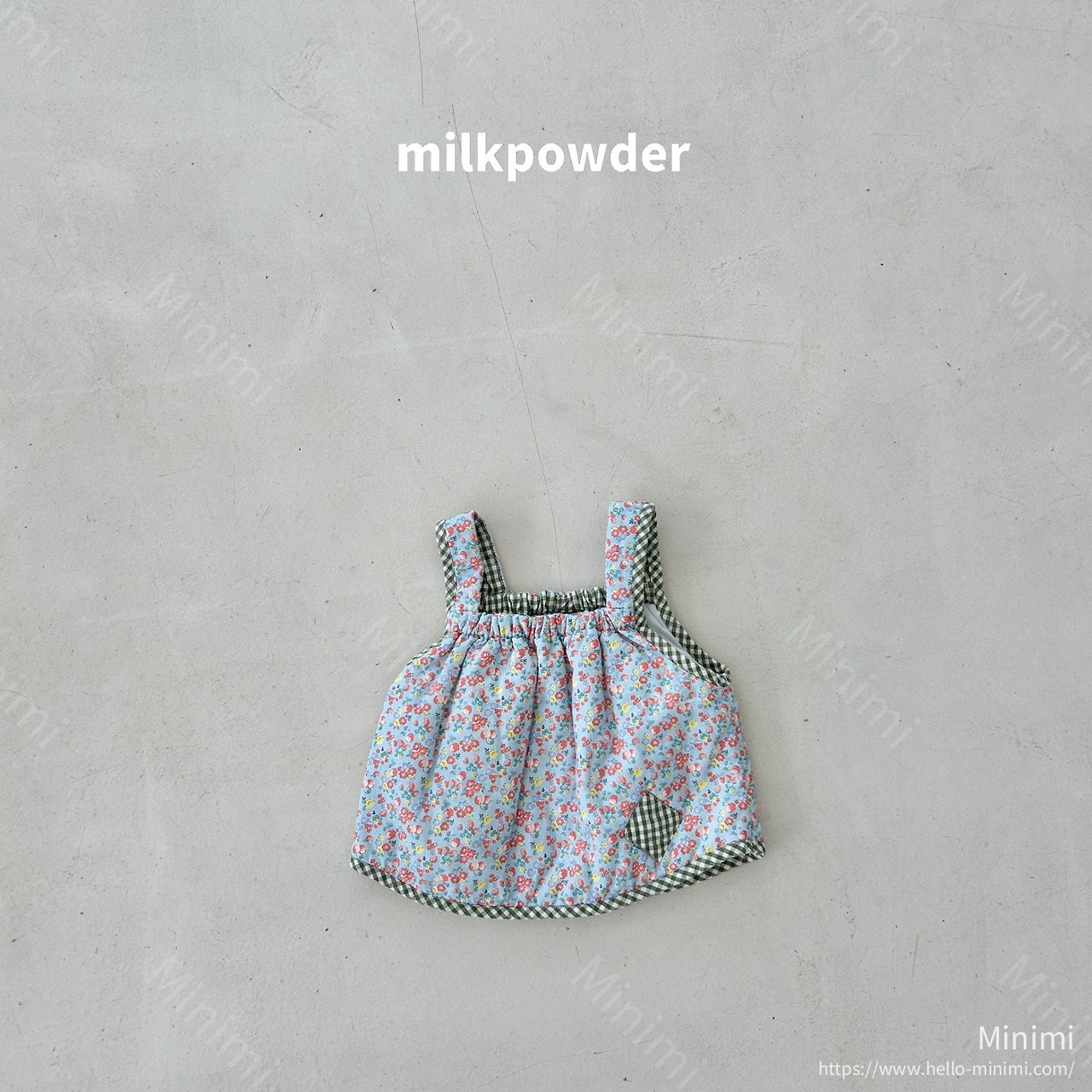 milkpowder Plum Quilting Vest 細節圖 11
