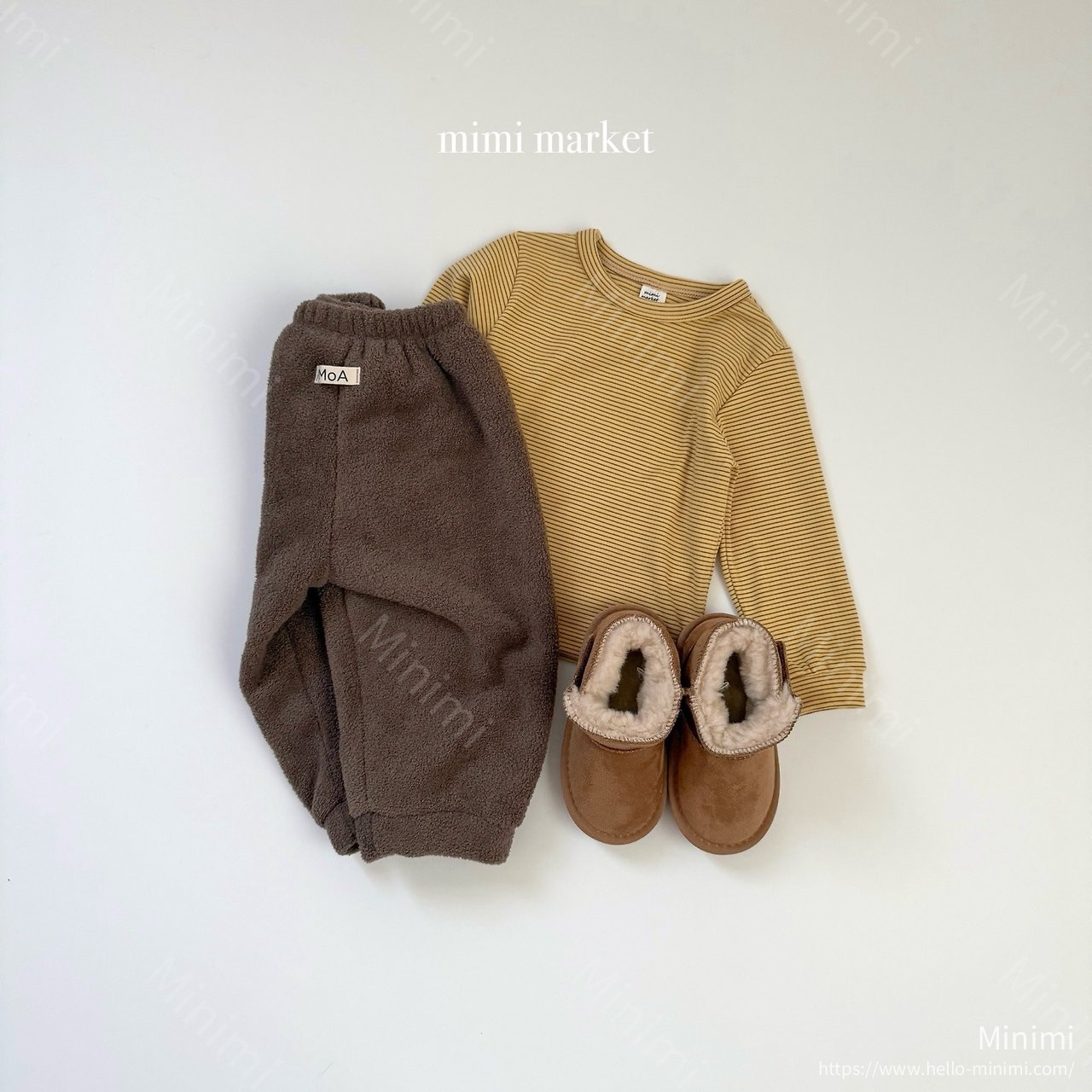 mimi-market Egg Pintuck Jogger 細節圖 9
