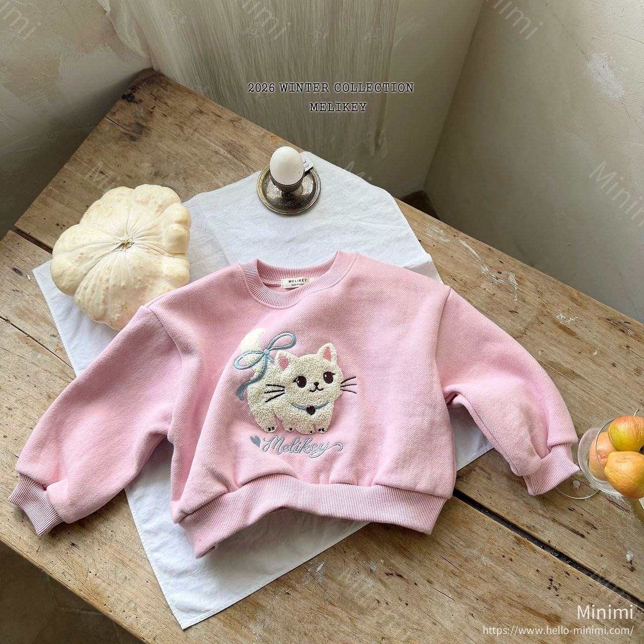 Melikey Cats Boucle Sweatshirt 細節圖 24