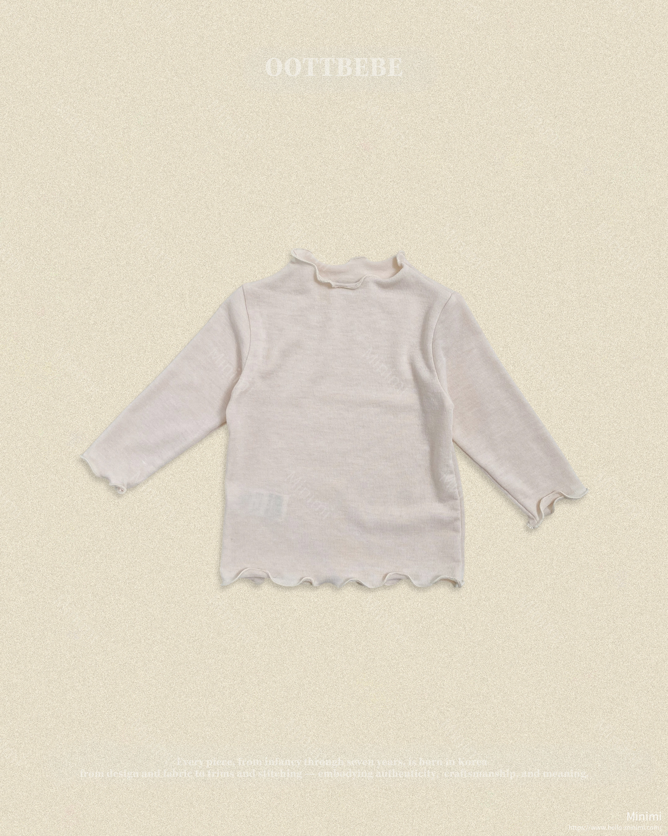 oott bebe Pastel Ruffle T-shirt 細節圖 5
