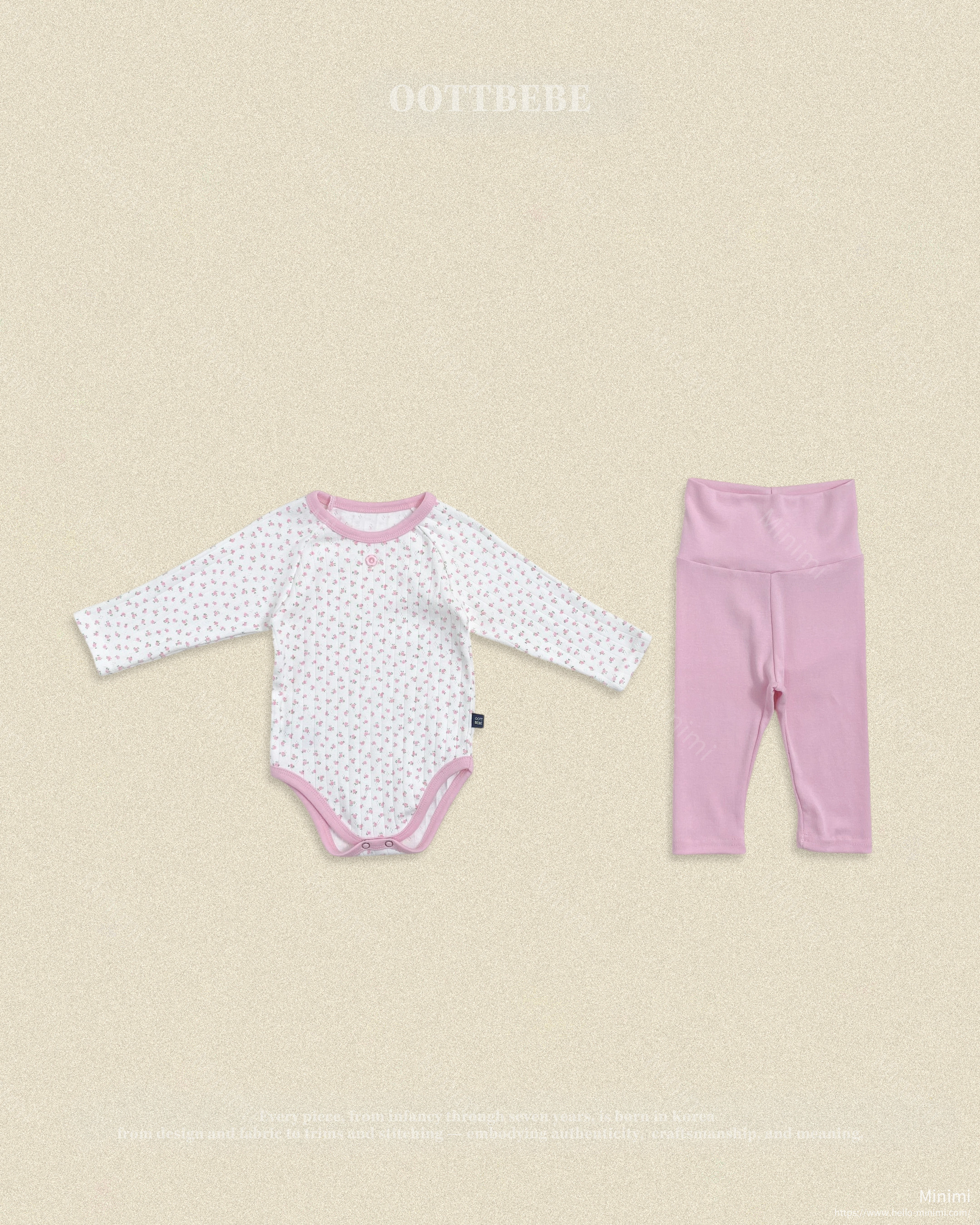oott bebe Coco Flower Bodysuit 細節圖 8