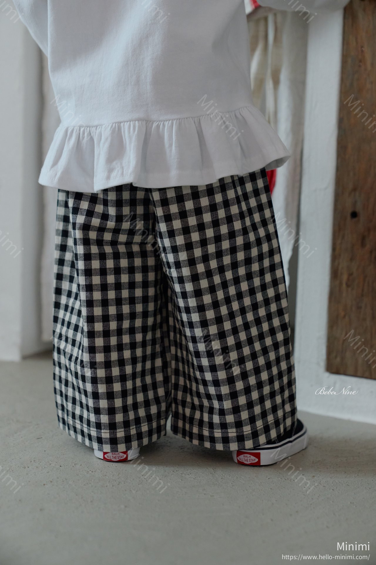 bebe nine Maple Check Pants 細節圖 5