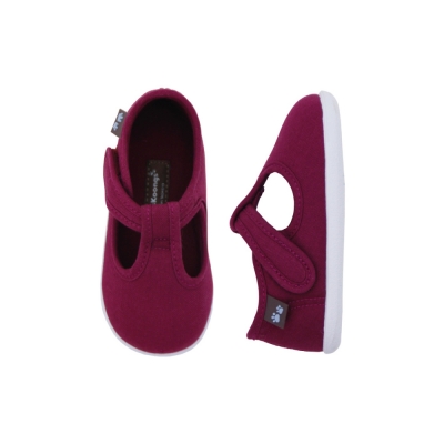 [T-Strap] Honey Sneakers (Magenta)