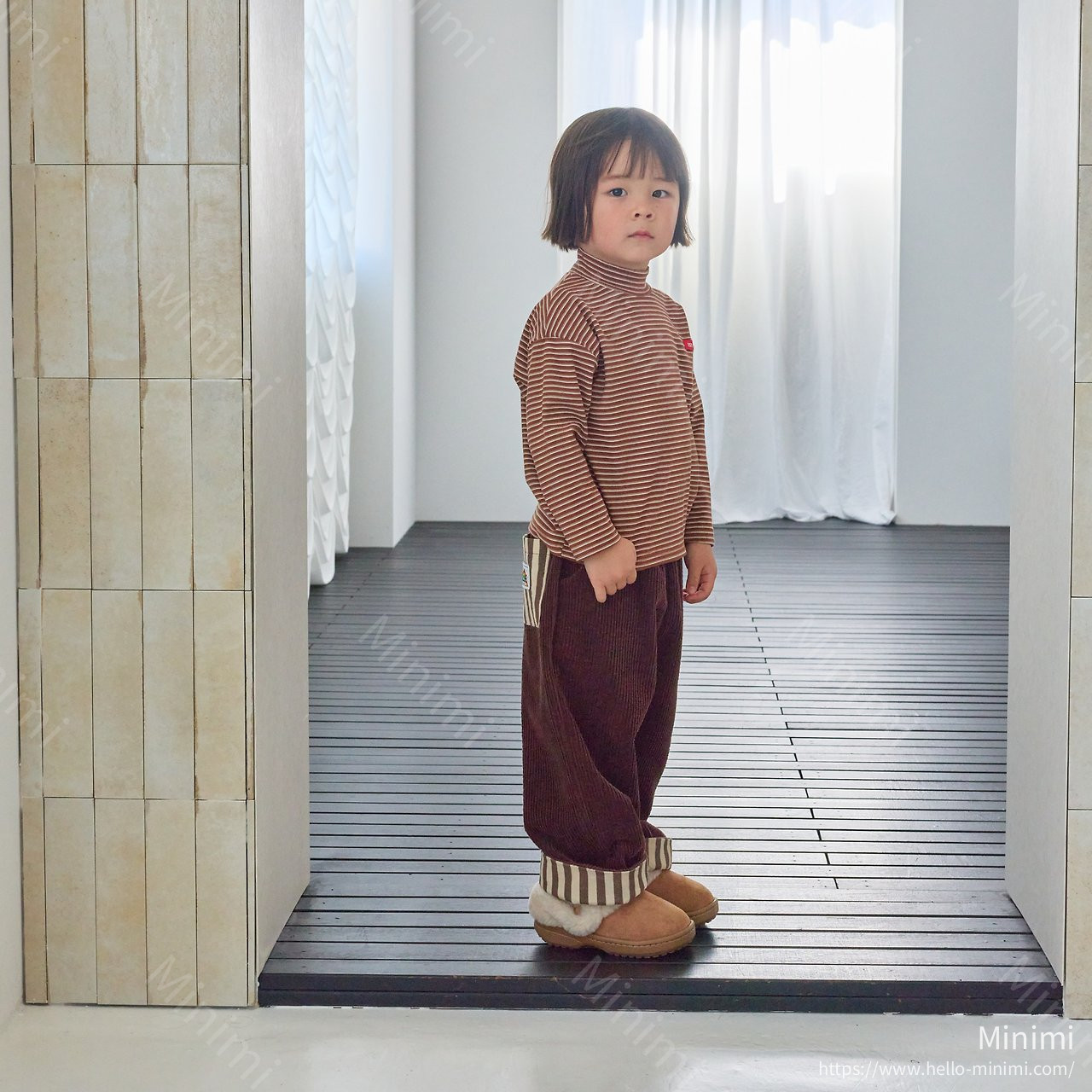 1st BLUE Stripe Half Turtleneck 細節圖 10
