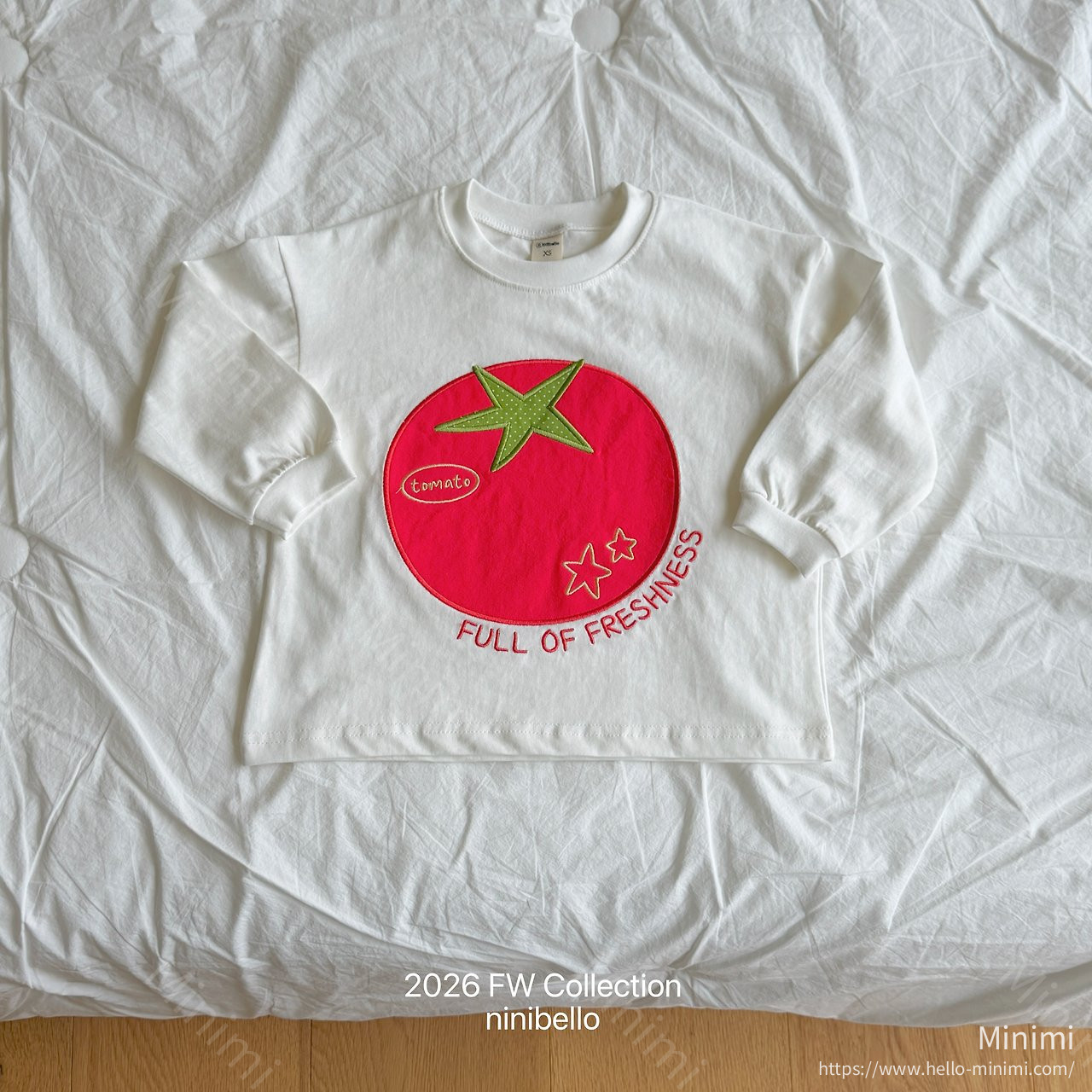 ninibello Tomato Patch T-shirt 細節圖 4