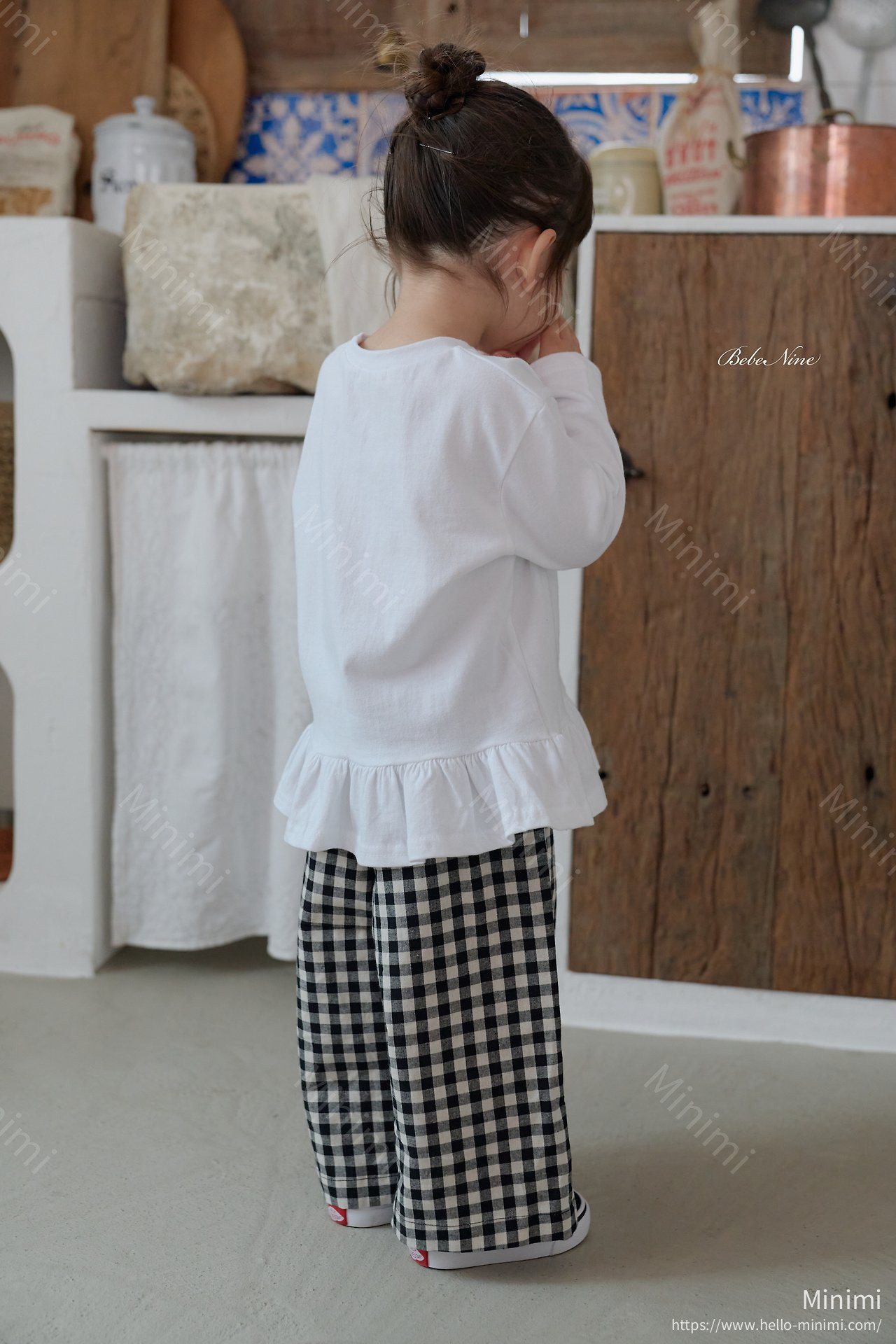 bebe nine Basic Ruffle Tee 細節圖 9