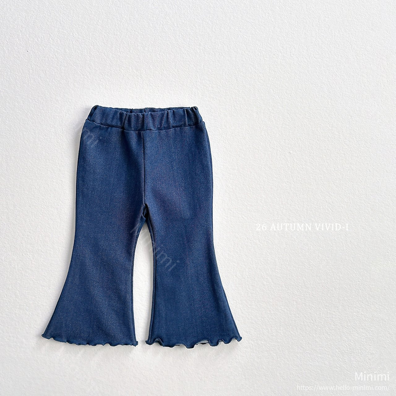 VIVID-I Soft Denim Flared Pants 細節圖 3