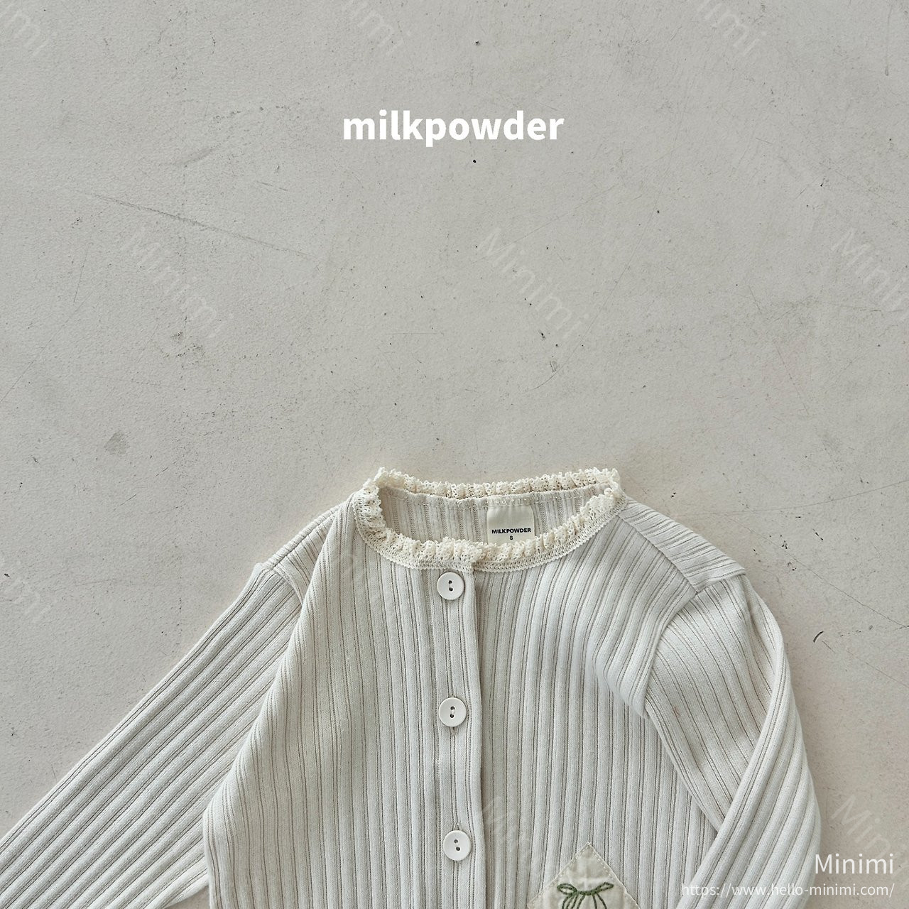 milkpowder Cherry Cardigan 細節圖 8