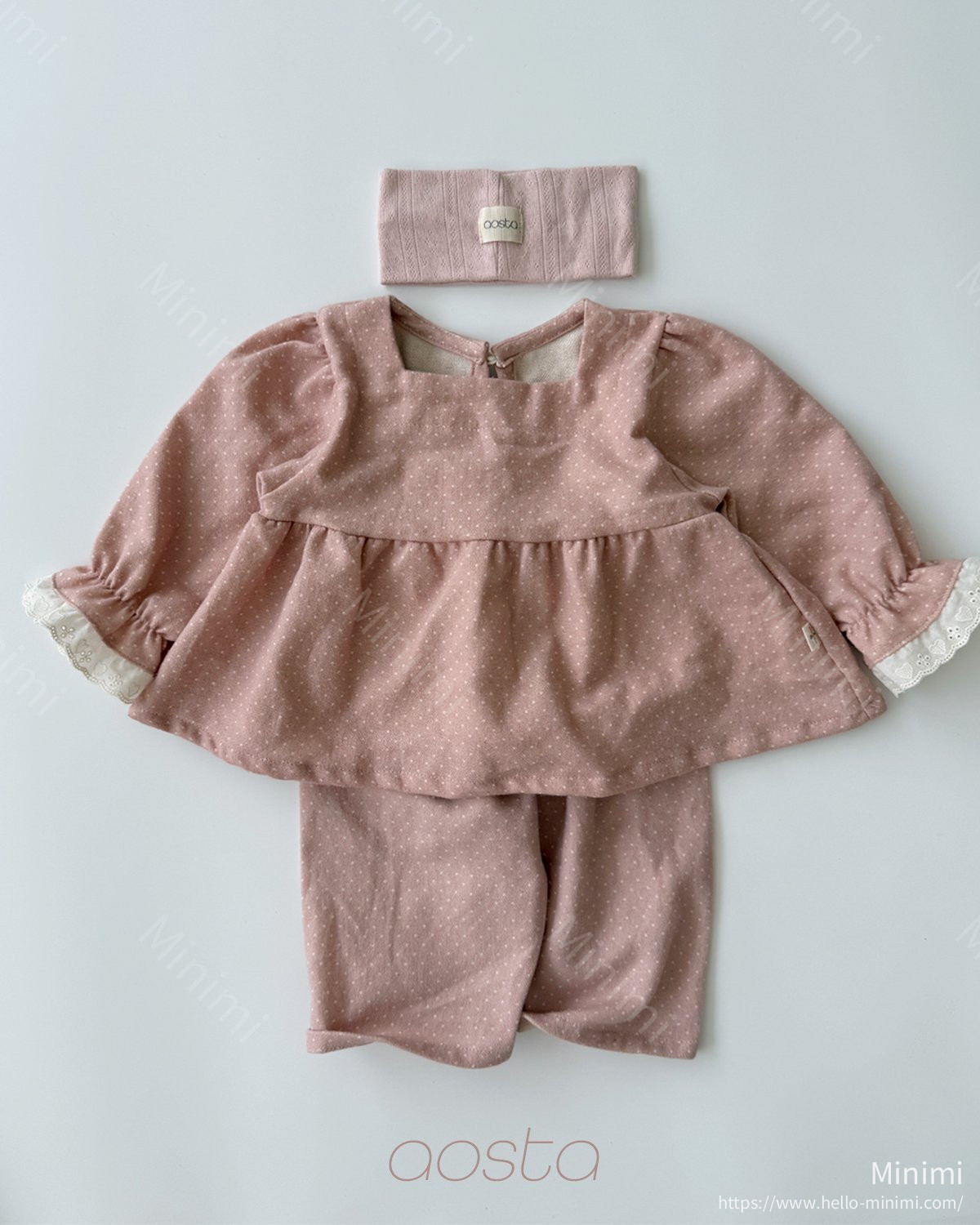 Aosta atelier Milk Dot Blouse 細節圖 29