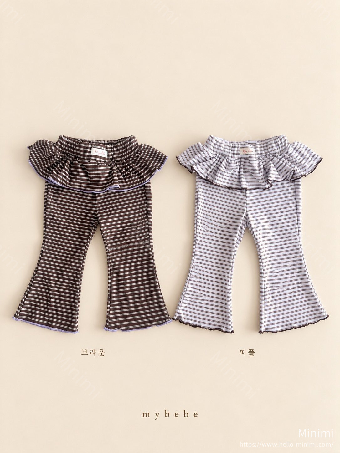 my_bébé Chestnut Frill Pants 細節圖 11