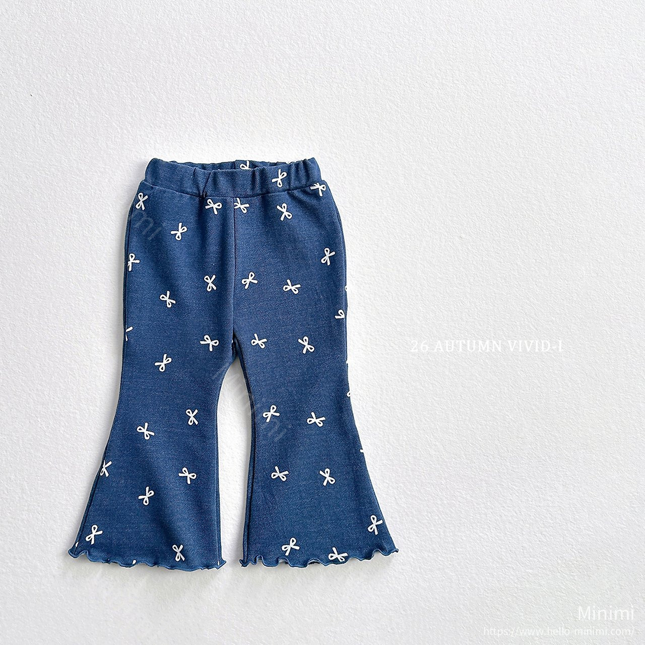 VIVID-I Soft Denim Flared Pants 細節圖 7
