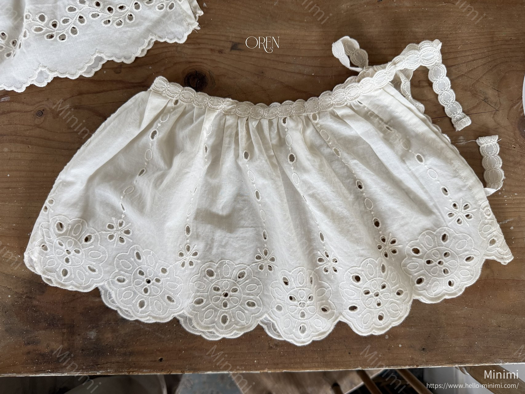 Oren Olive + Garden Lace Apron 細節圖 32