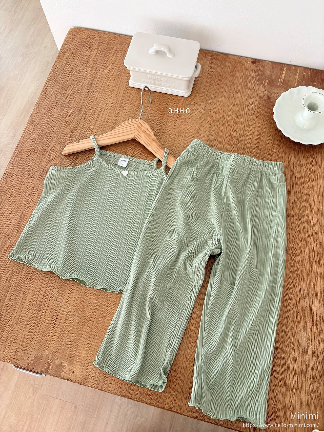 OHHO Heart Pleats Sleeveless 細節圖 8