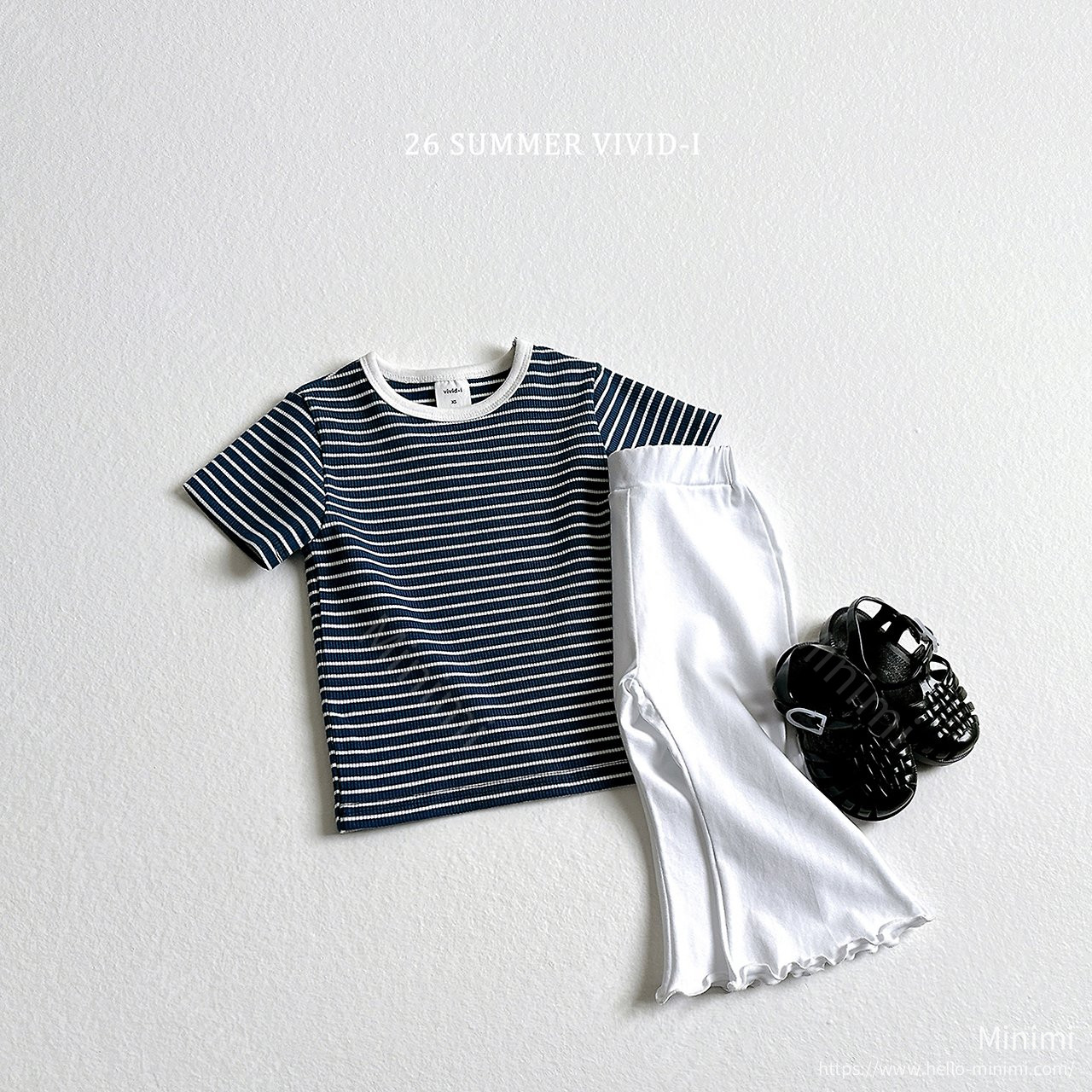 VIVID-I Spandex Fluted Cropped Pants 細節圖 11