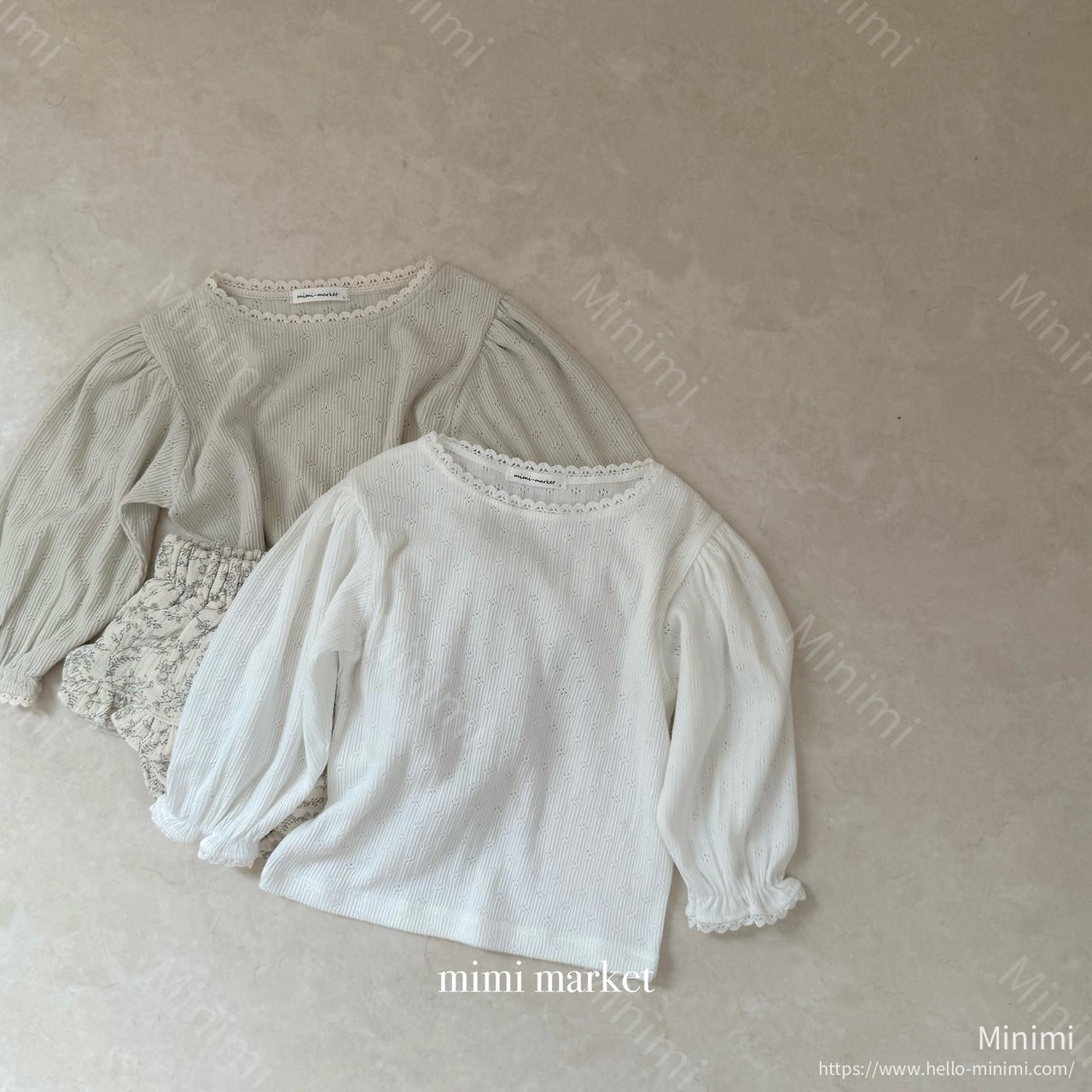 mimi-market Torsion Ive T-shirt 細節圖 12