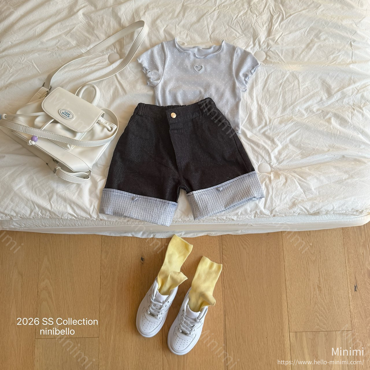 ninibello Dot Heart Punching T-shirt 細節圖 10