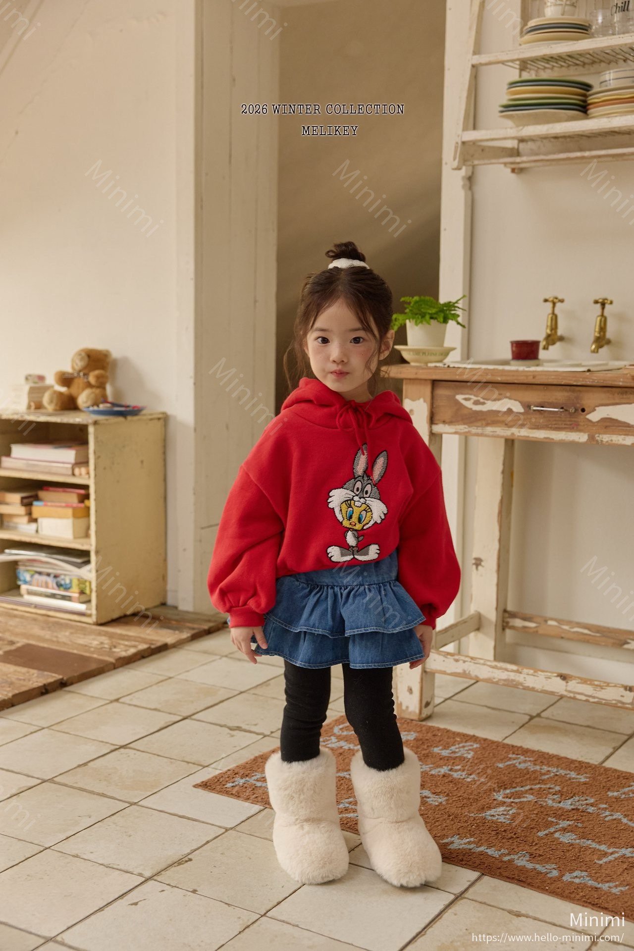 Melikey Denim Tiered Skirt 細節圖 19