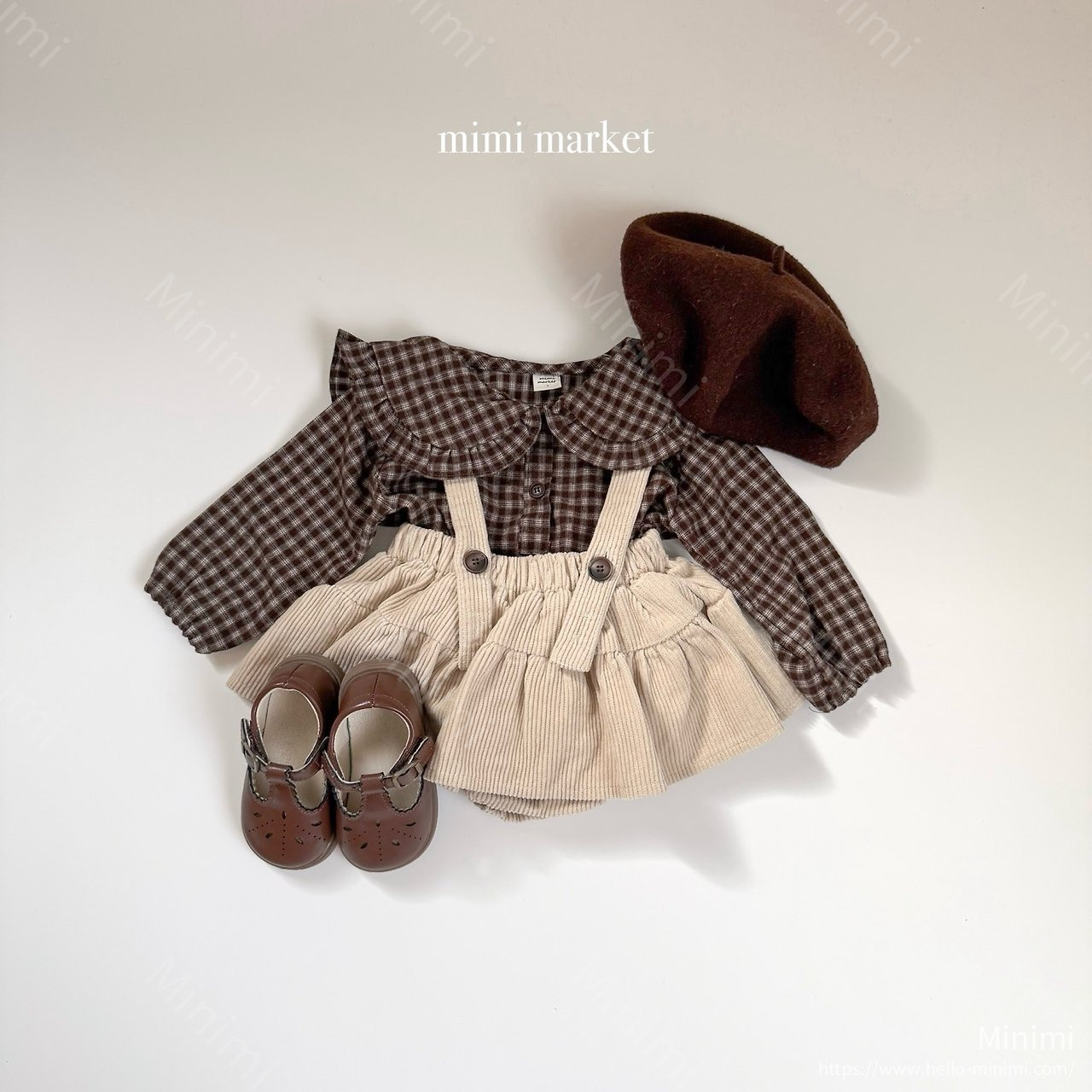 mimi-market Corduroy Cancan Skirt 細節圖 3