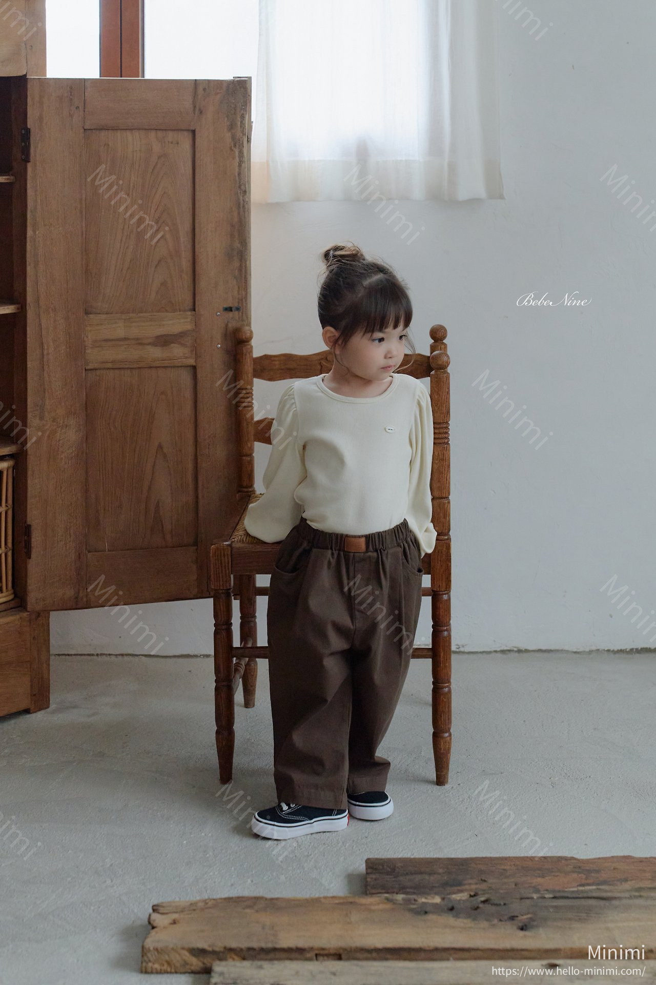 bebe nine Momo Cotton Pants 細節圖 3