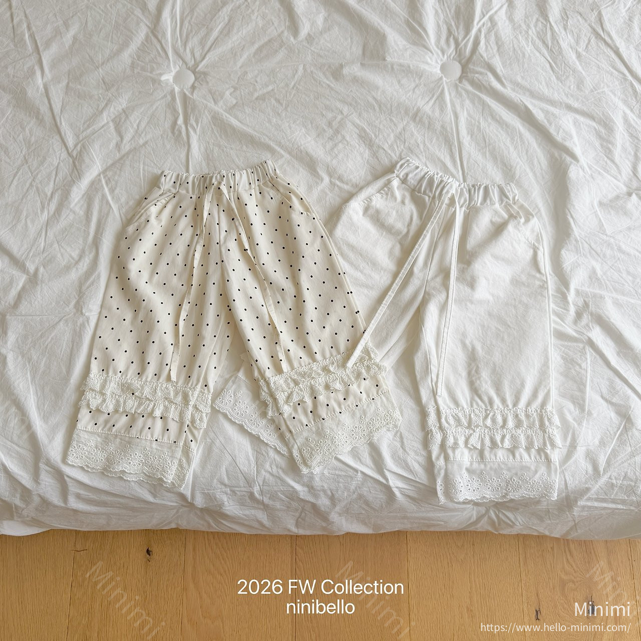 ninibello Miel Lace Pants 韓國童裝現貨