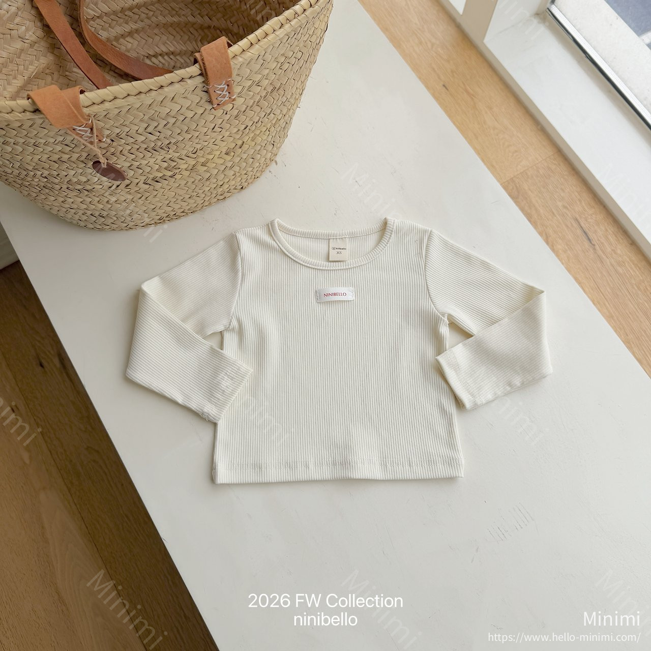 ninibello Vive Ribbed T-shirt 細節圖 8