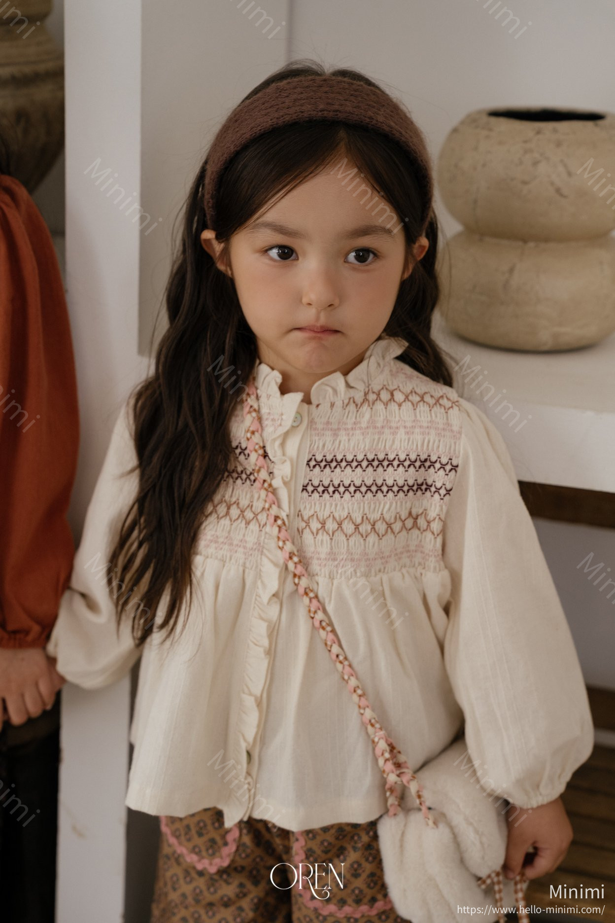 Oren Mercy Smoke Blouse 細節圖 2