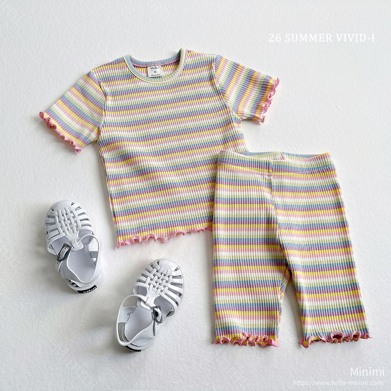 VIVID-I Rainbow Ribbed Leggings 細節圖 9