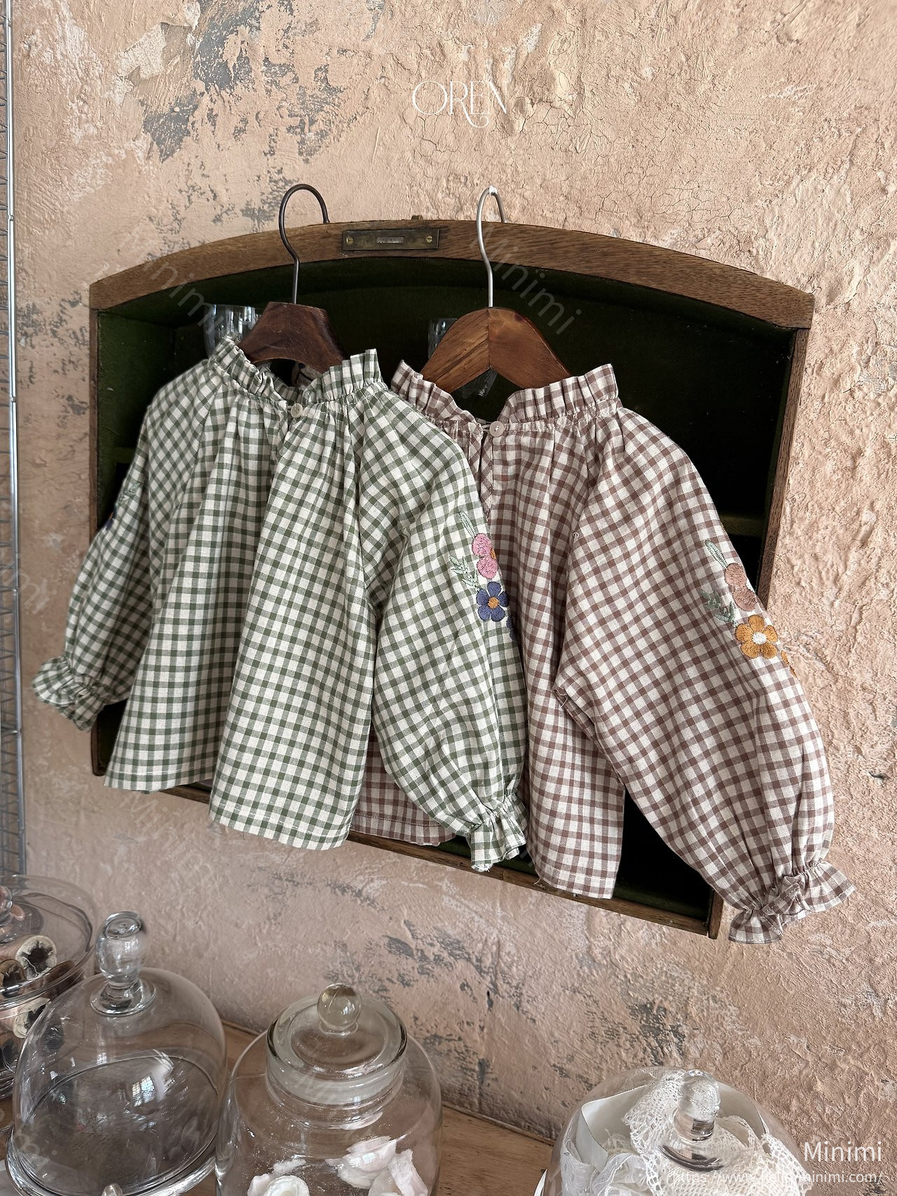 Oren Manon Check Blouse 細節圖 12