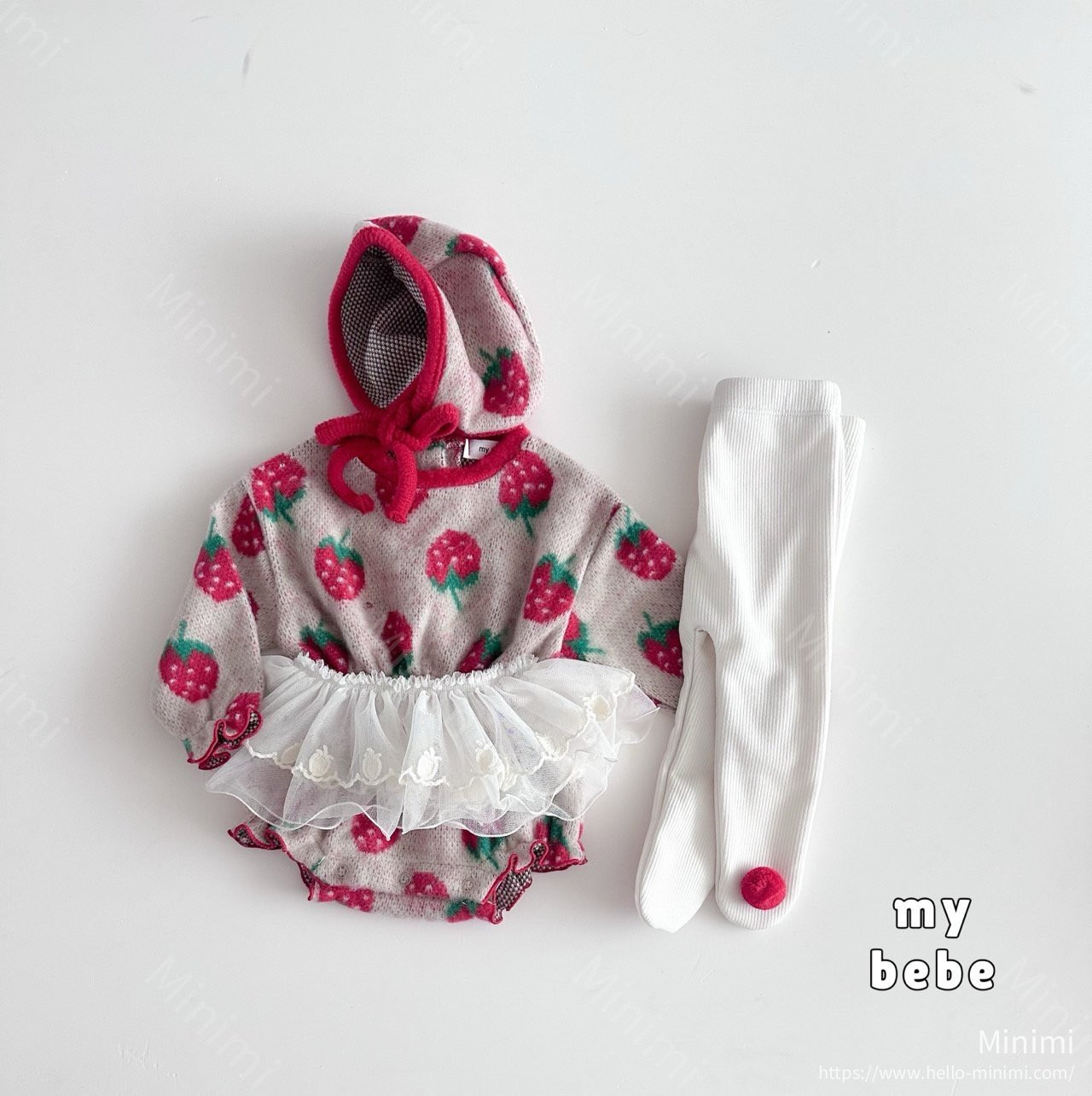 my_bébé Creamy Banding Suit Set 細節圖 6