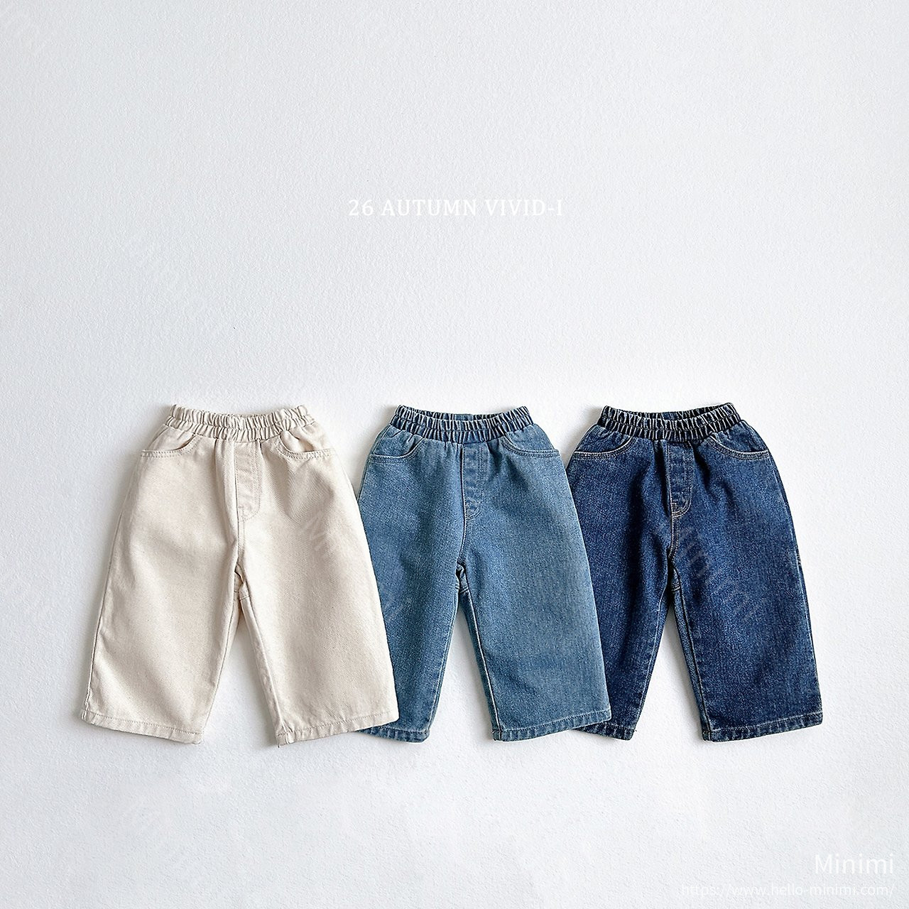 VIVID-I Slit Denim Pants 細節圖 1