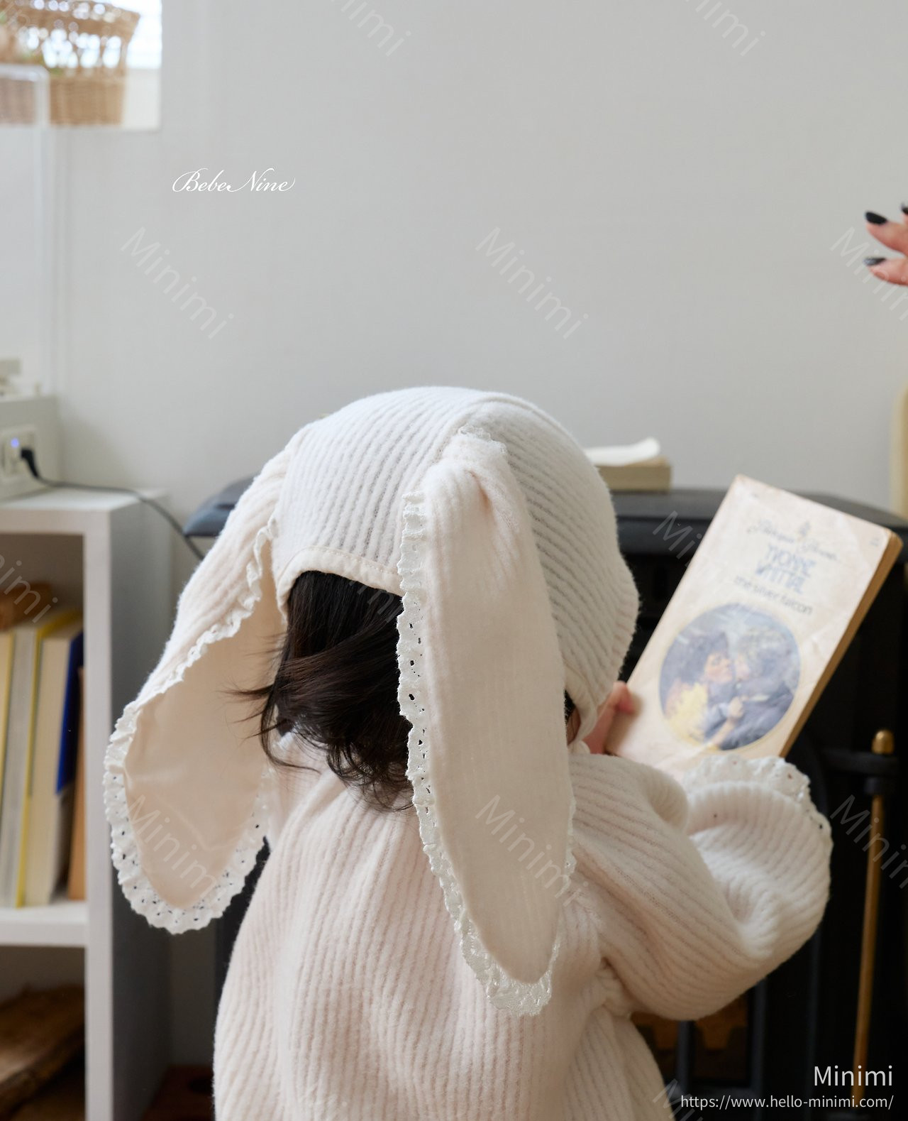 bebe nine Heart Frill Bonnet 細節圖 14