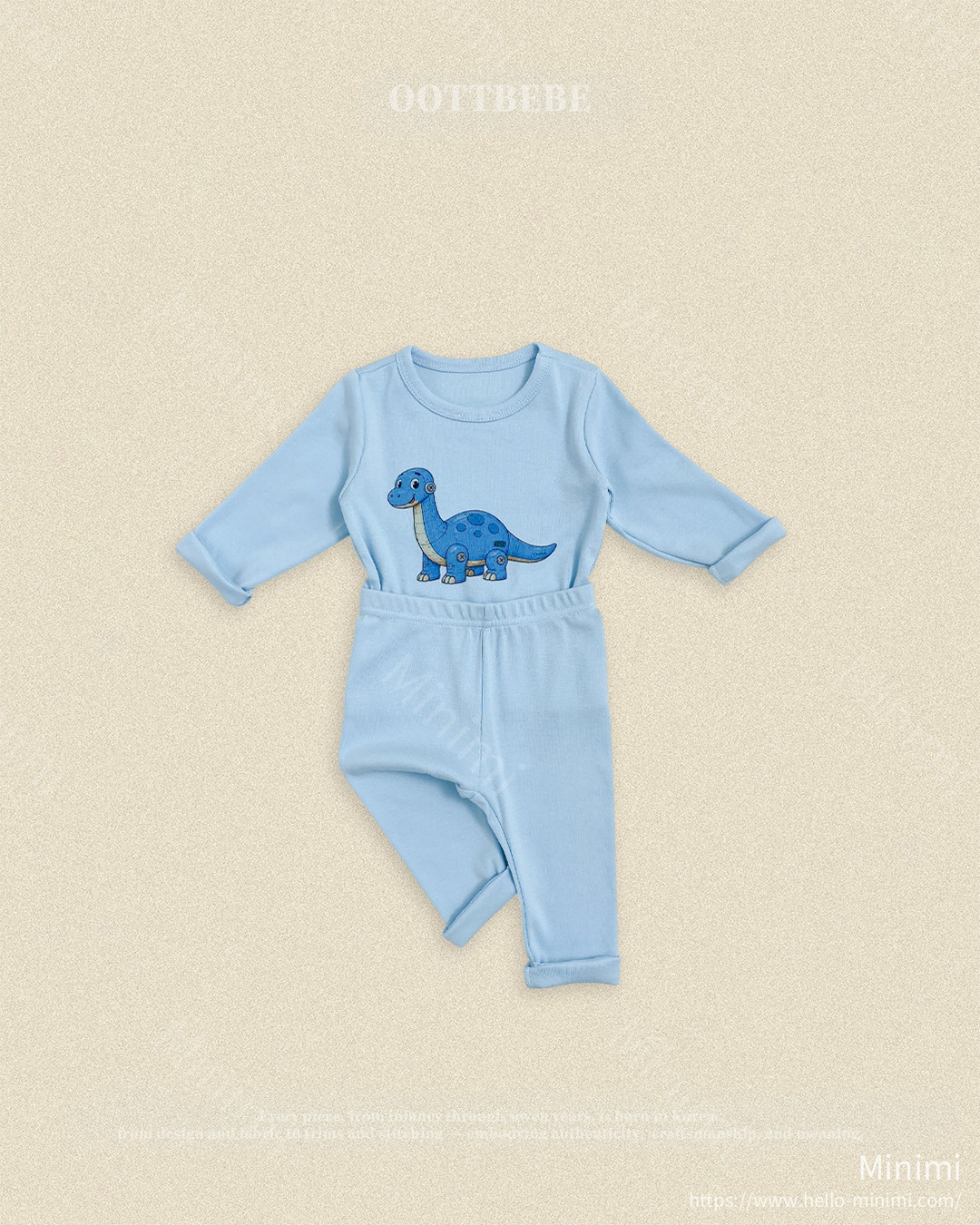 oott bebe Robot Dinosaur Loungewear 細節圖 11