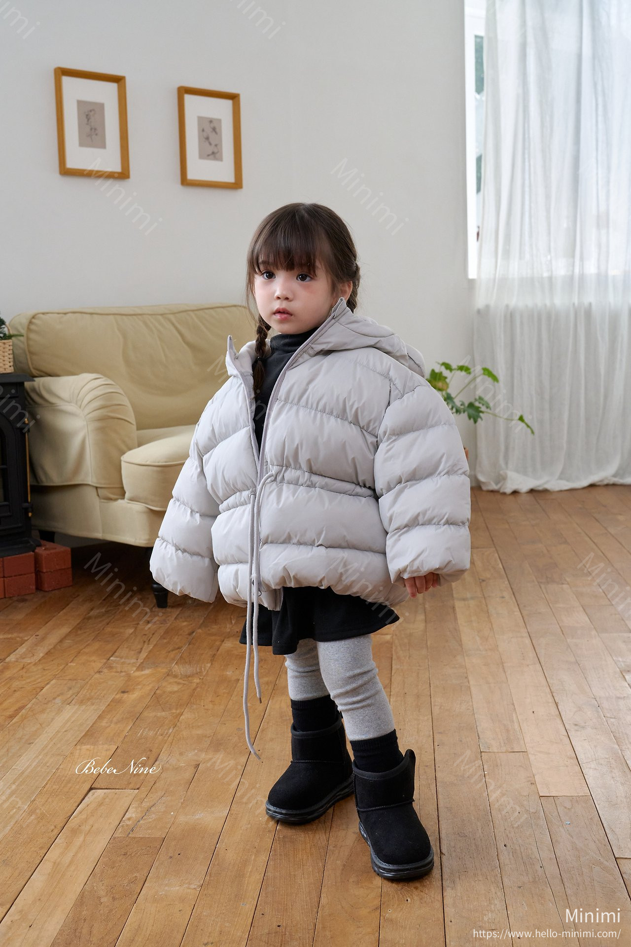 bebe nine Arc Bear Padded Jacket 細節圖 16