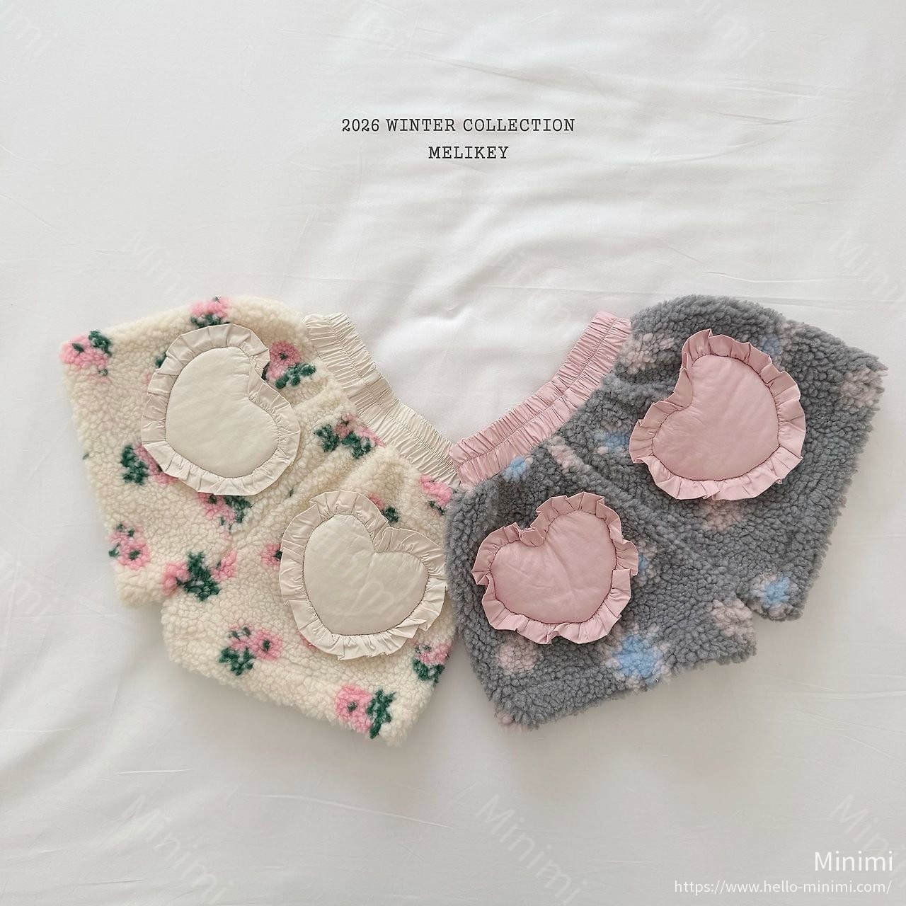 Melikey Heart Flower Shorts 細節圖 19