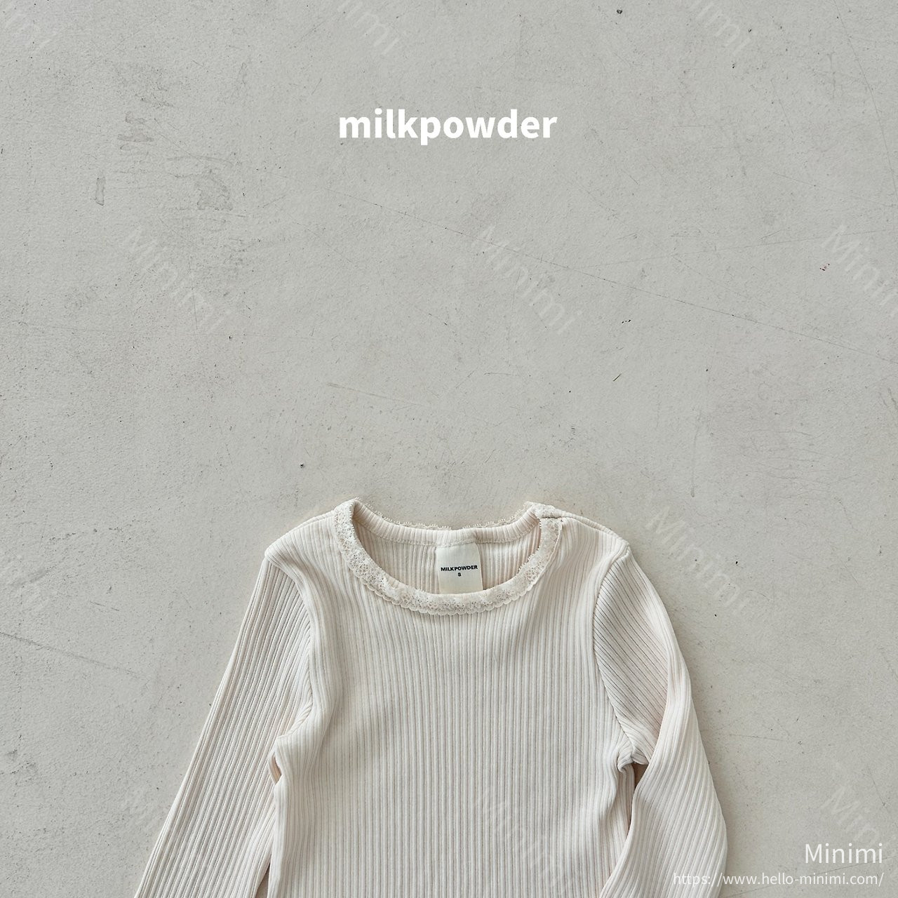 milkpowder Soft Tee 細節圖 8