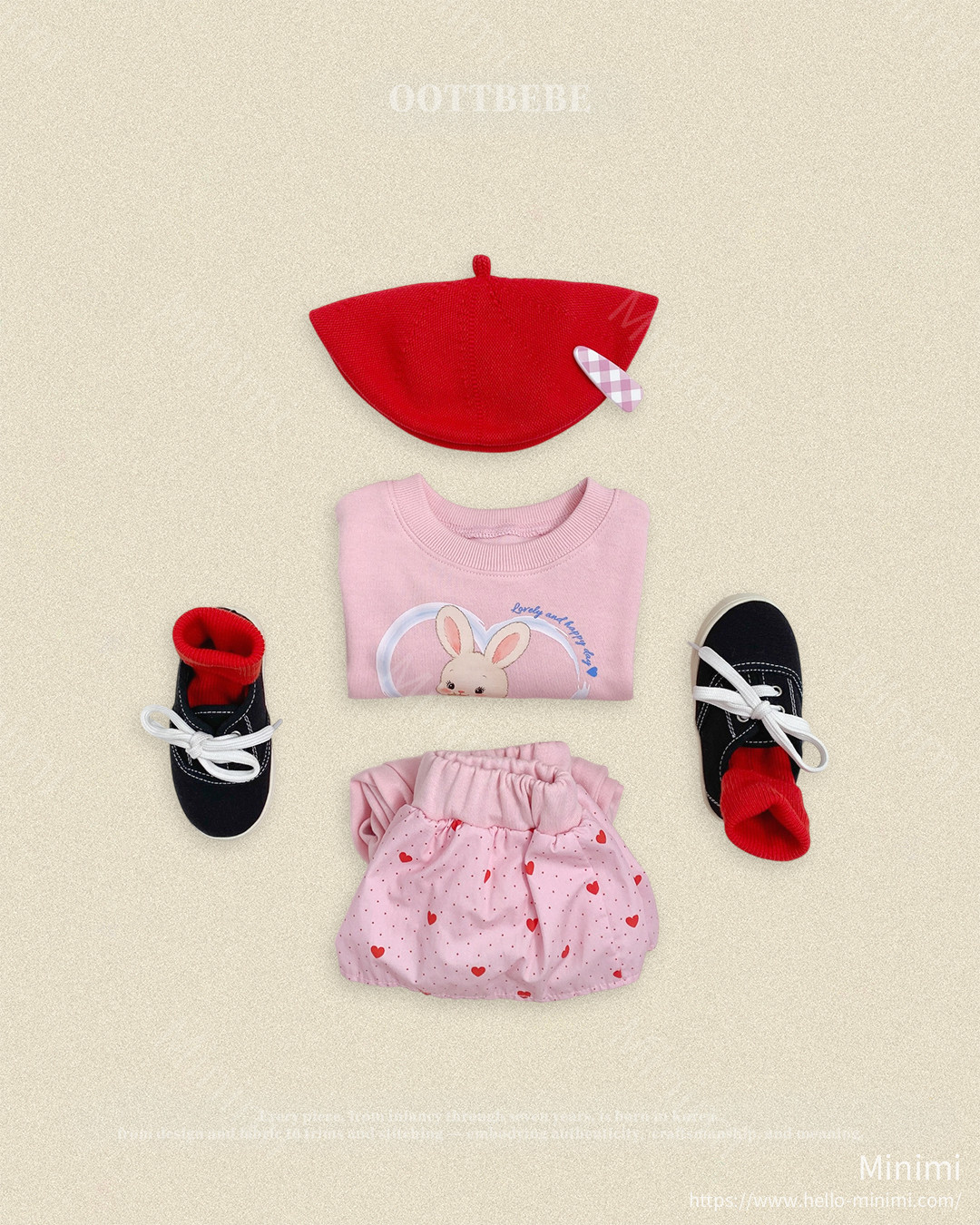 oott bebe Cutie Rabbit Set 細節圖 10