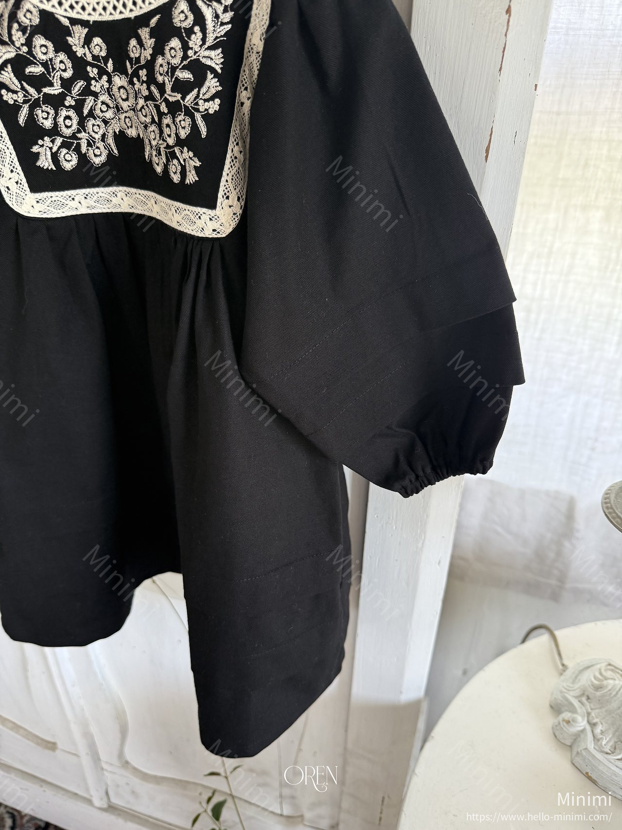Oren Fleur Noir Dress 細節圖 16