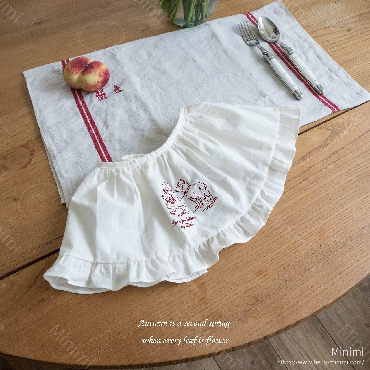 mkids Bonnie Apron 細節圖 3