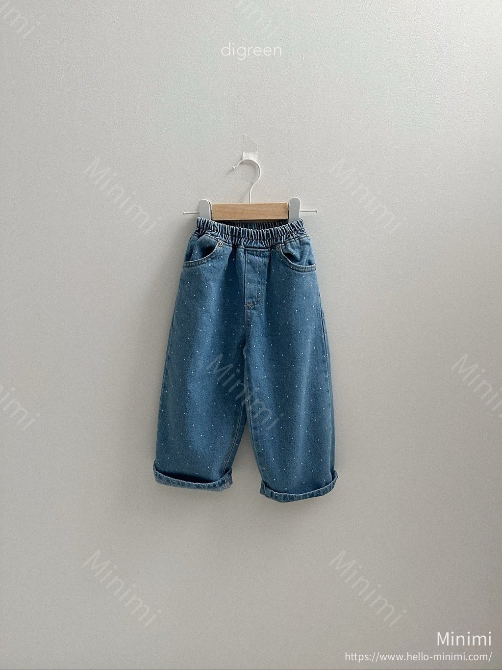 digreen Dot Denim Pants 細節圖 4